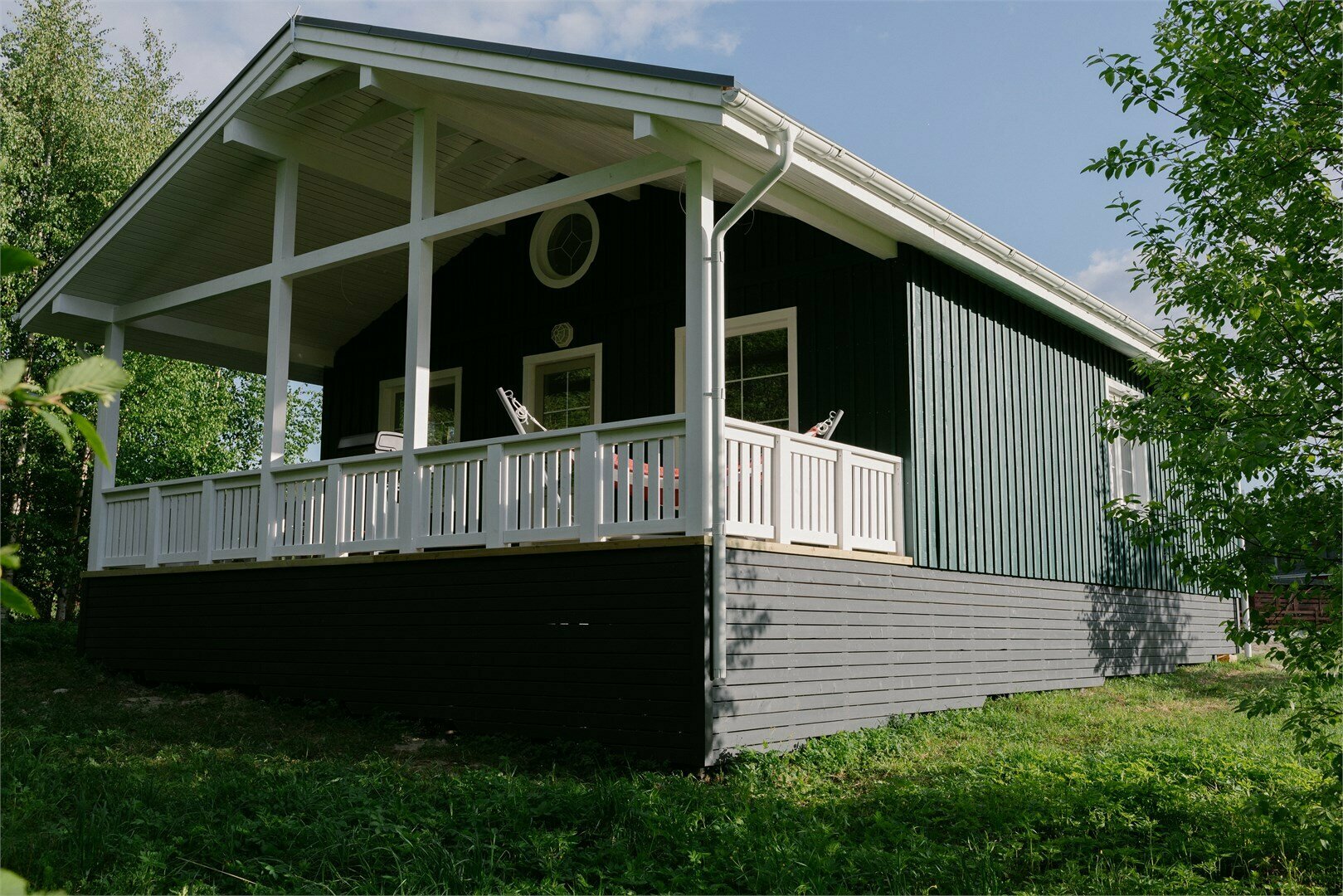 Средний скандинавский дом