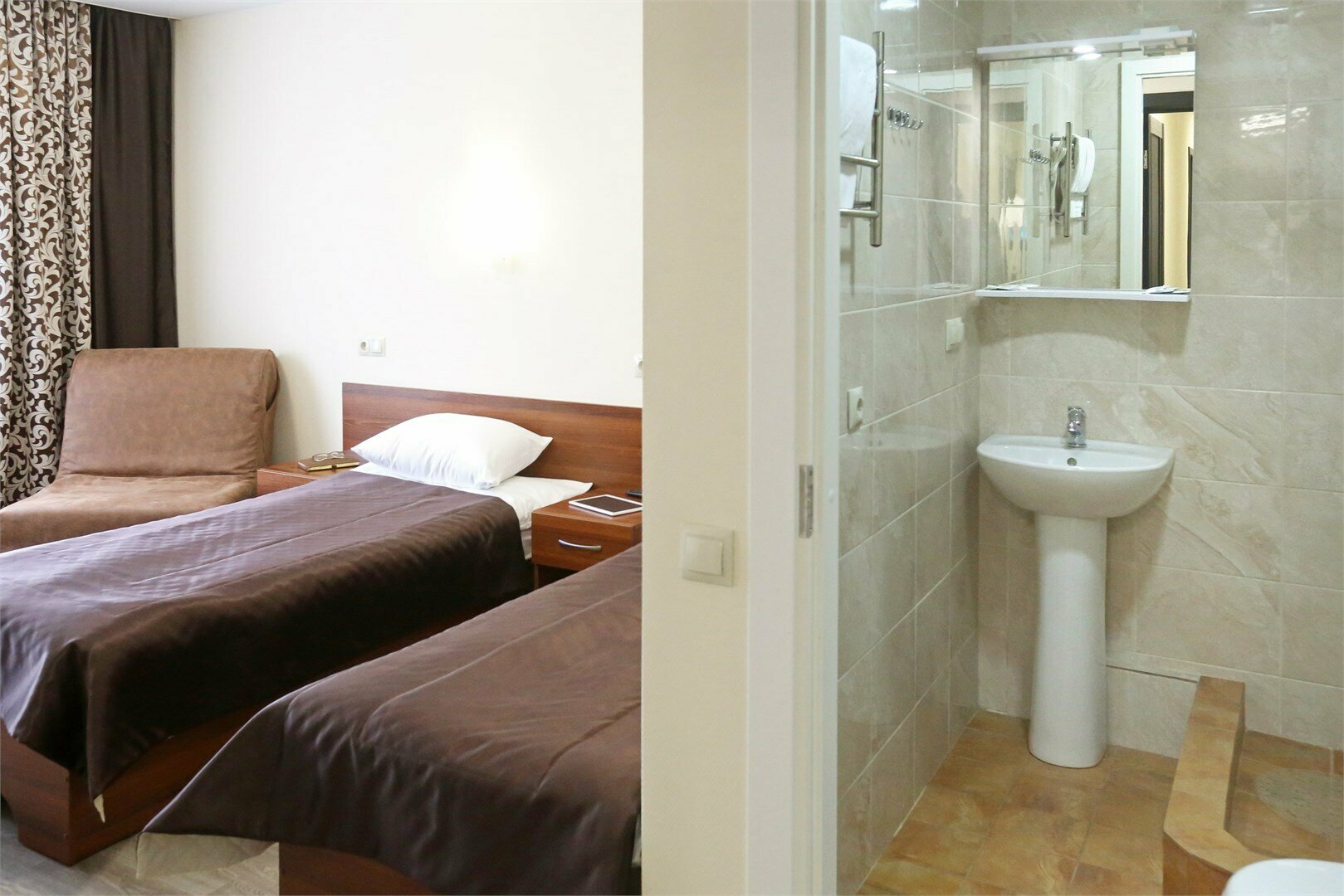 Двухместный номер с 2 отдельными кроватями