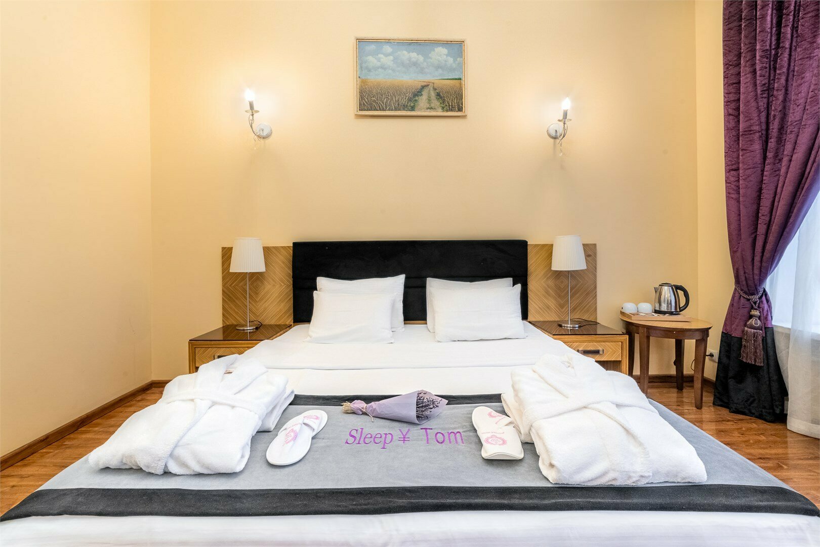 Улучшенный номер с кроватью размера «king-size»