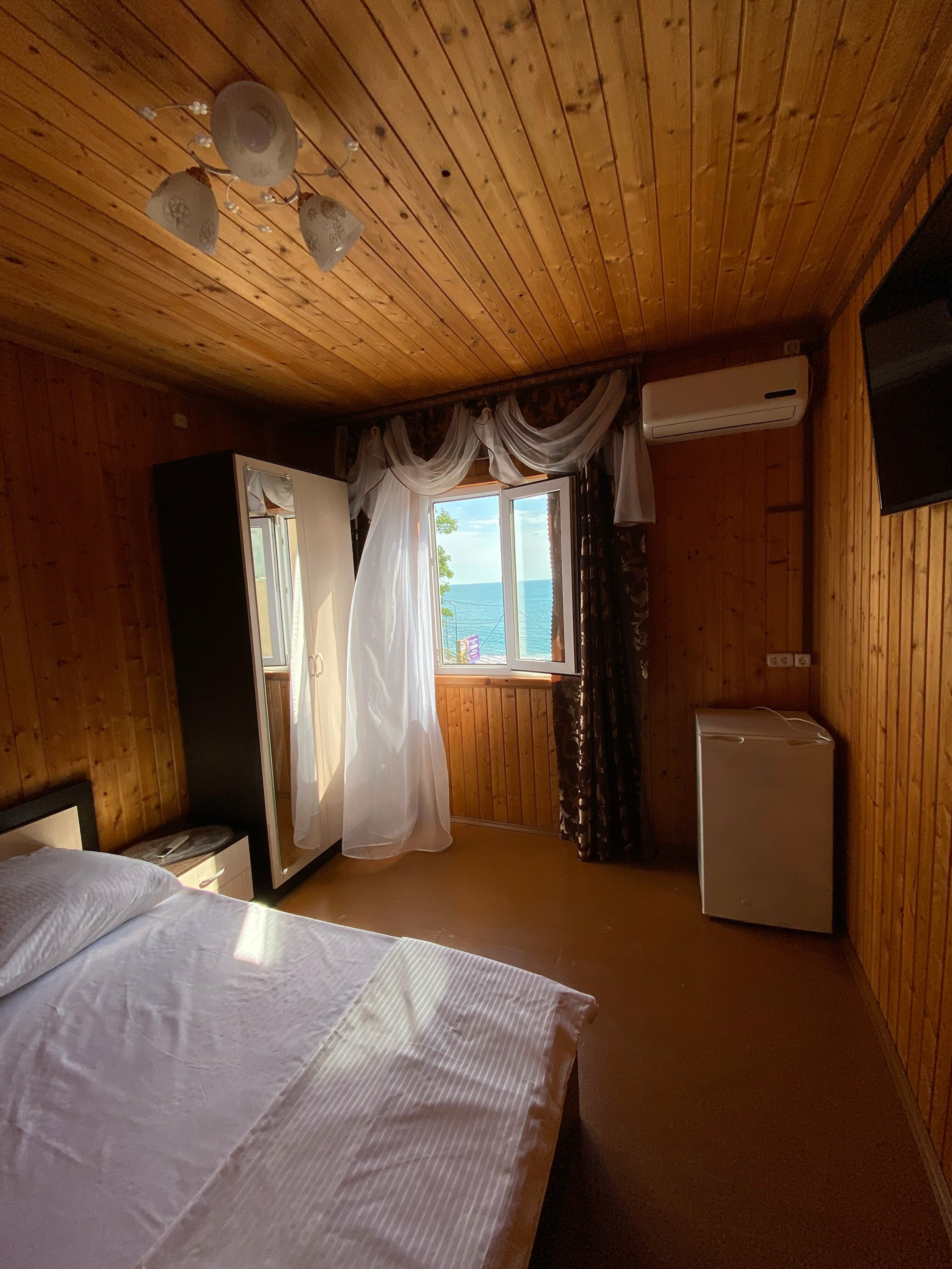 Двухместный номер с 1 кроватью и видом на море