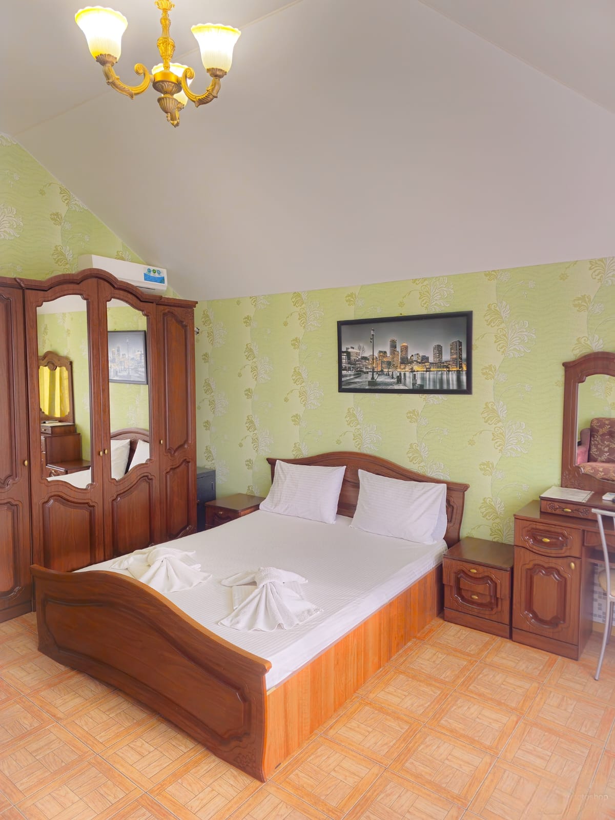 7. Четыместный семейный комфорт с видом на море и индивидуальной кухней на 3 номера