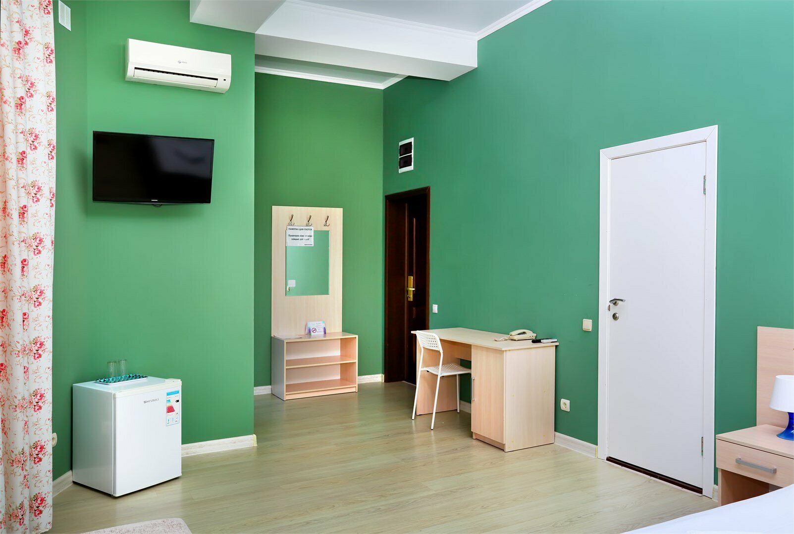 Двухместный номер с 1 кроватью и балконом