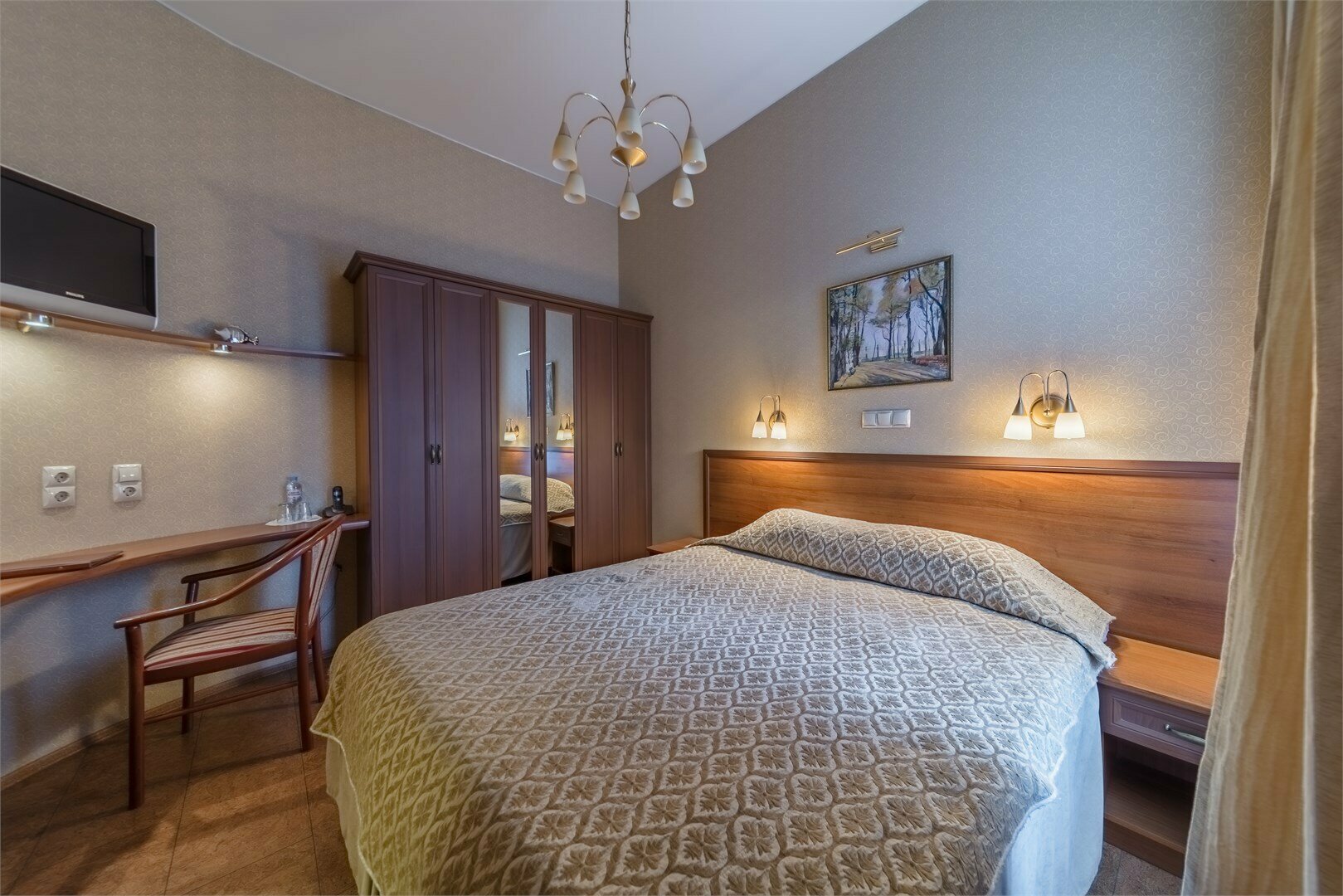 Стандартный двухместный номер с 1 кроватью или 2 отдельными кроватями