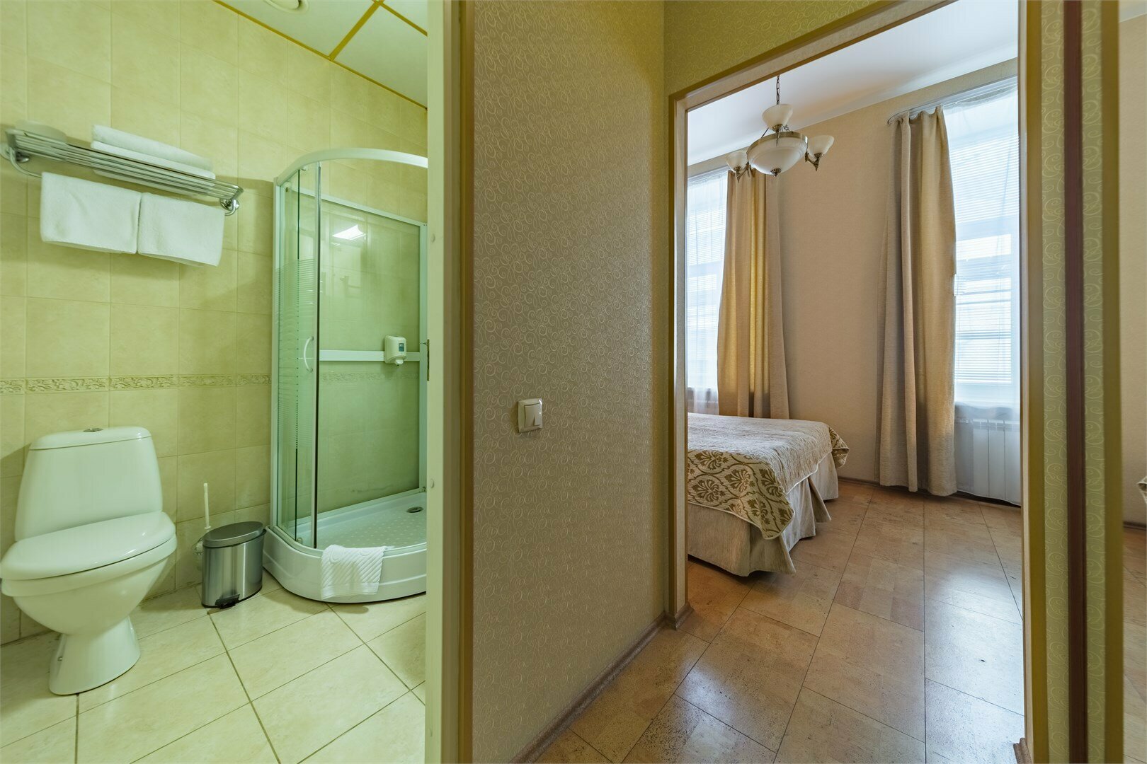 Стандартный двухместный номер с 1 кроватью или 2 отдельными кроватями