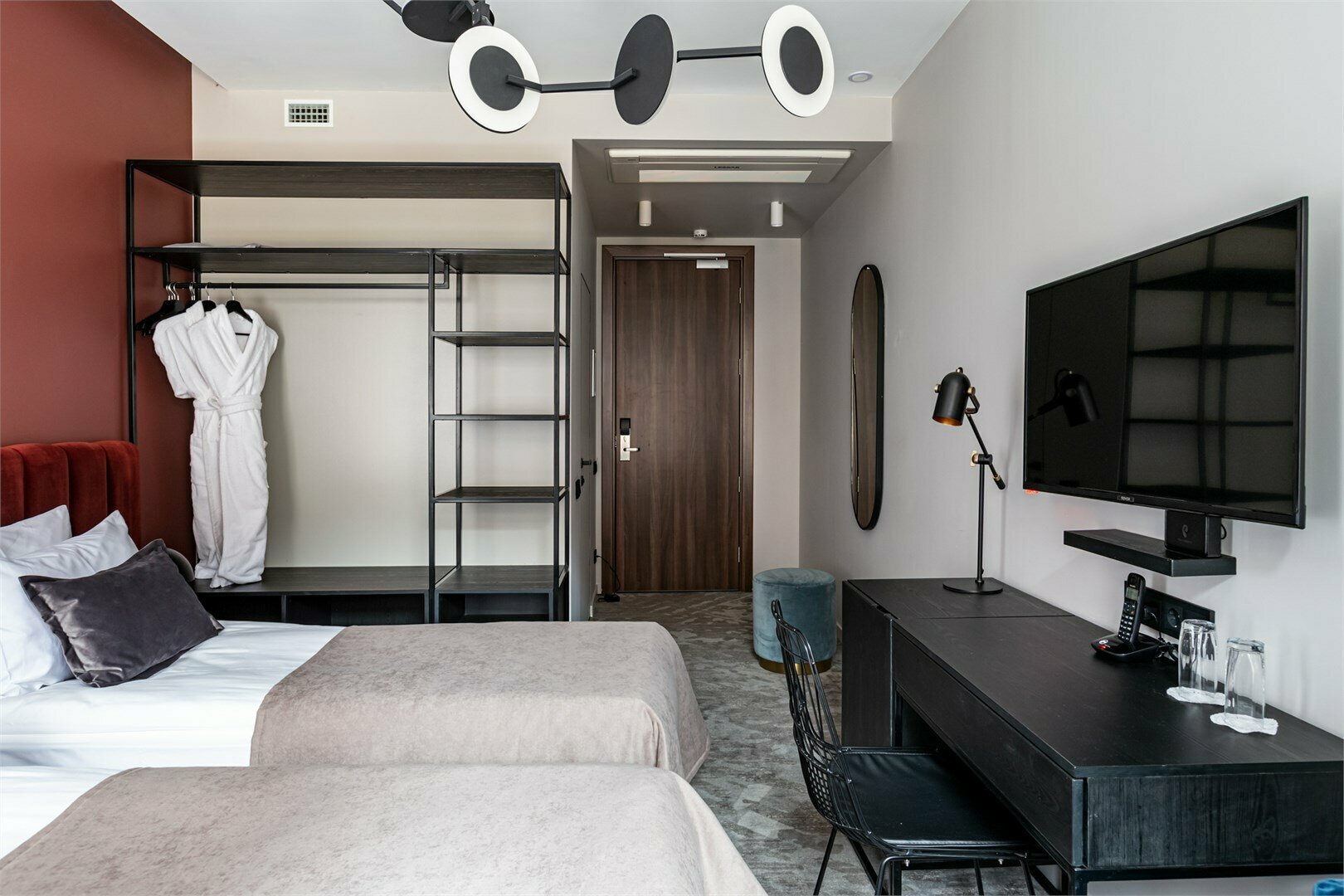 Стандартный номер с двумя раздельными кроватями