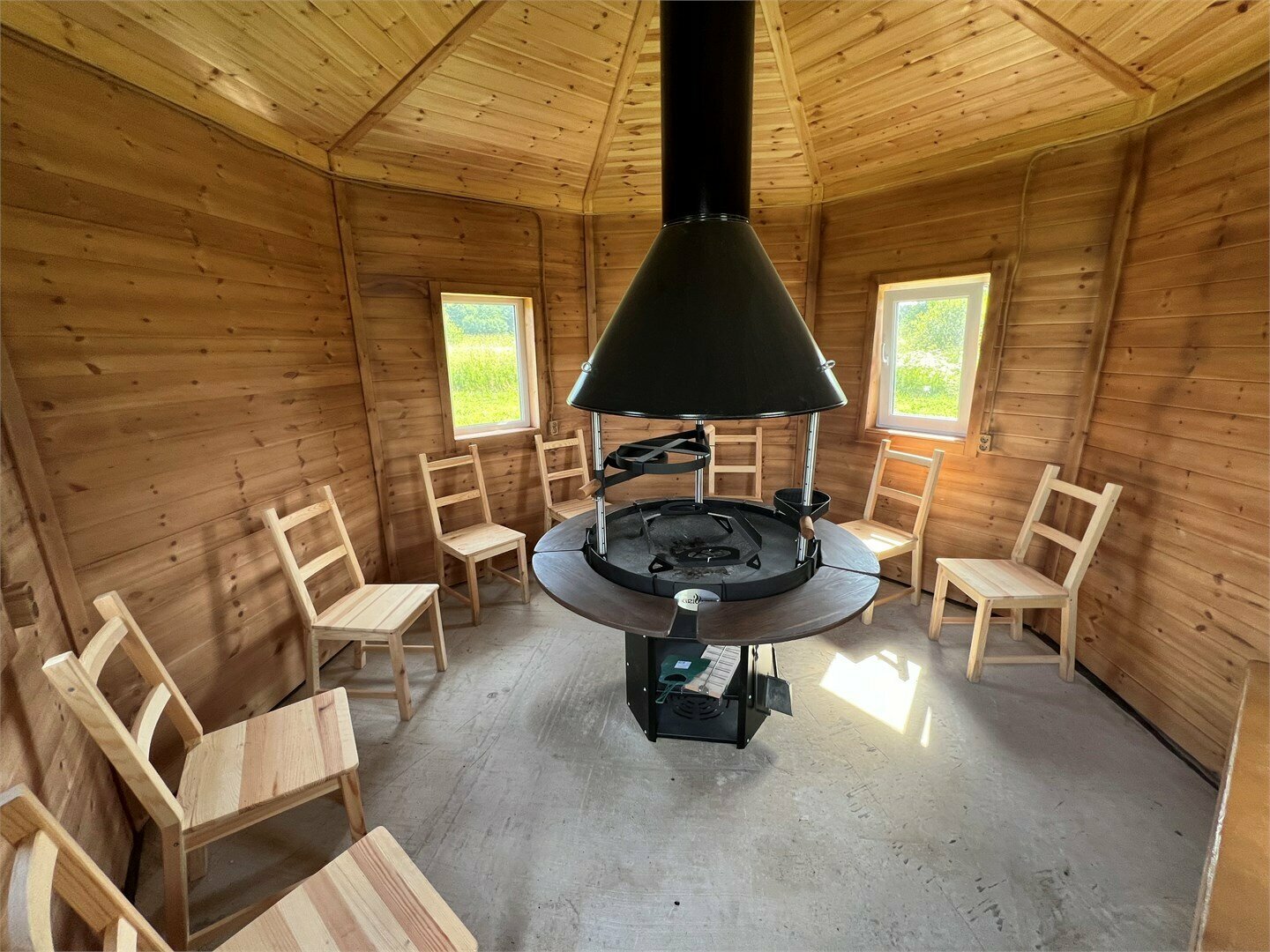 "Полярная станция в сонном заливе синий дом" с сауной 160м2