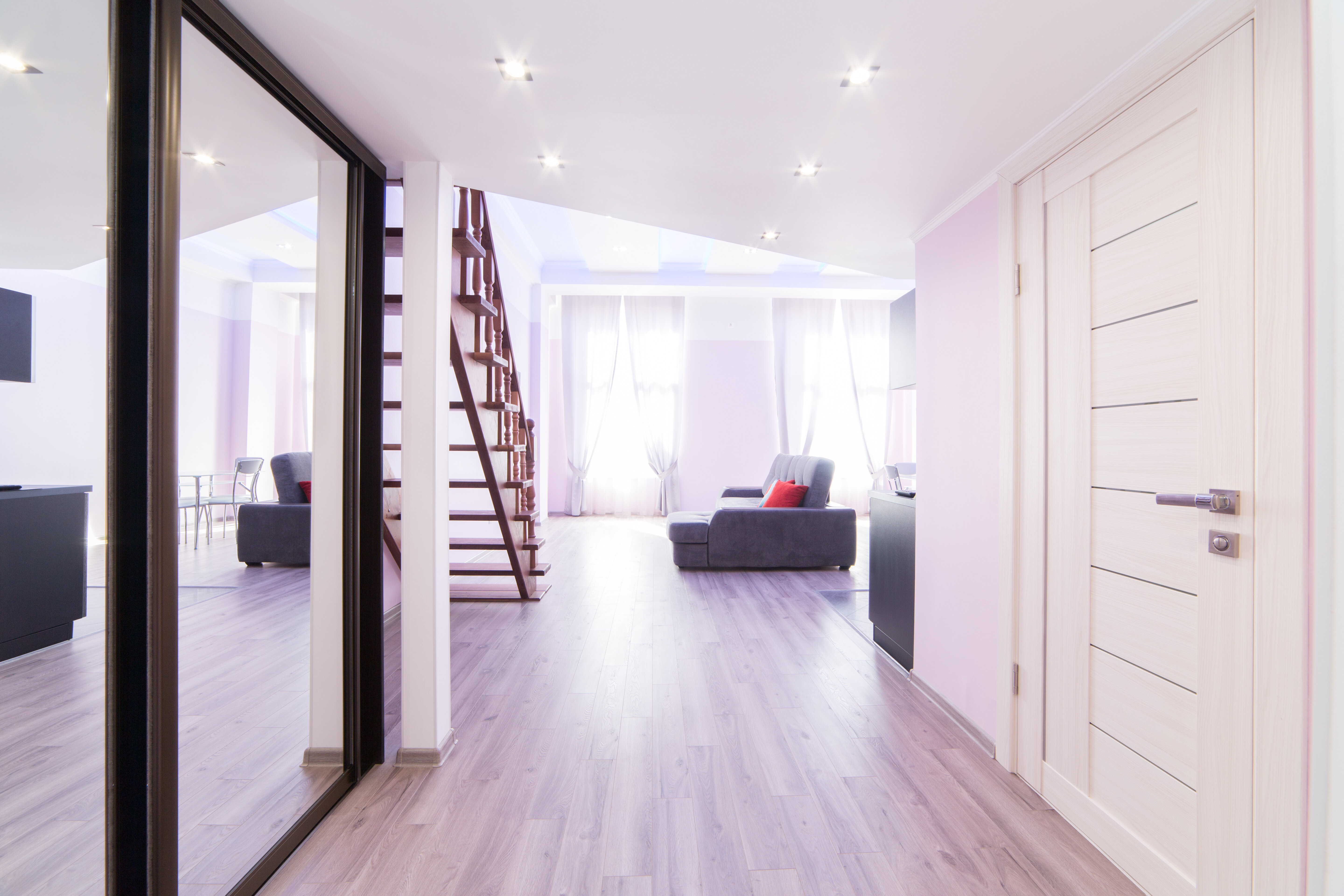 Двухуровневые апартаменты