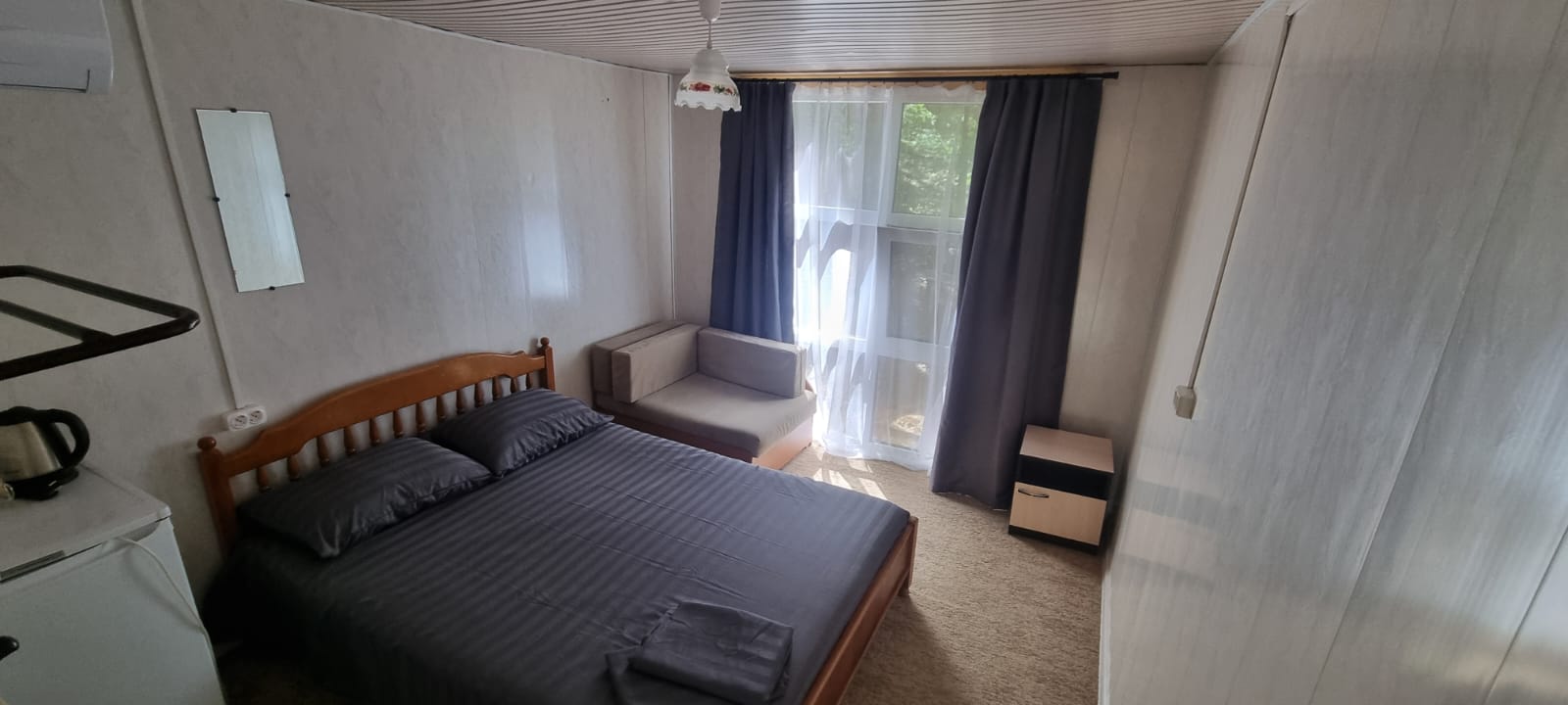 Двухместный номер с 1 кроватью и террасой