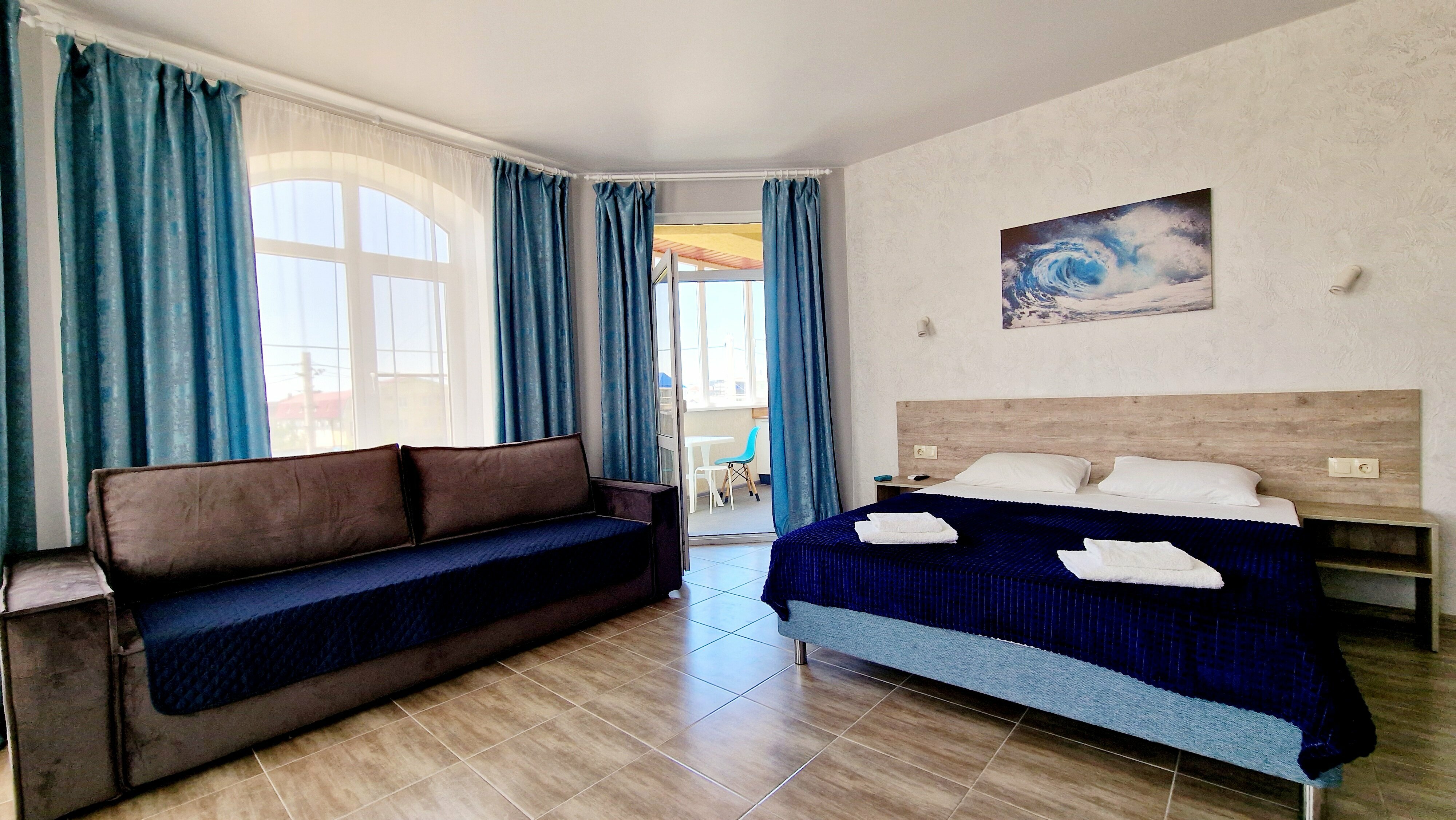 2-х комнатные 6-ти местные апартаменты с кухонной зоной