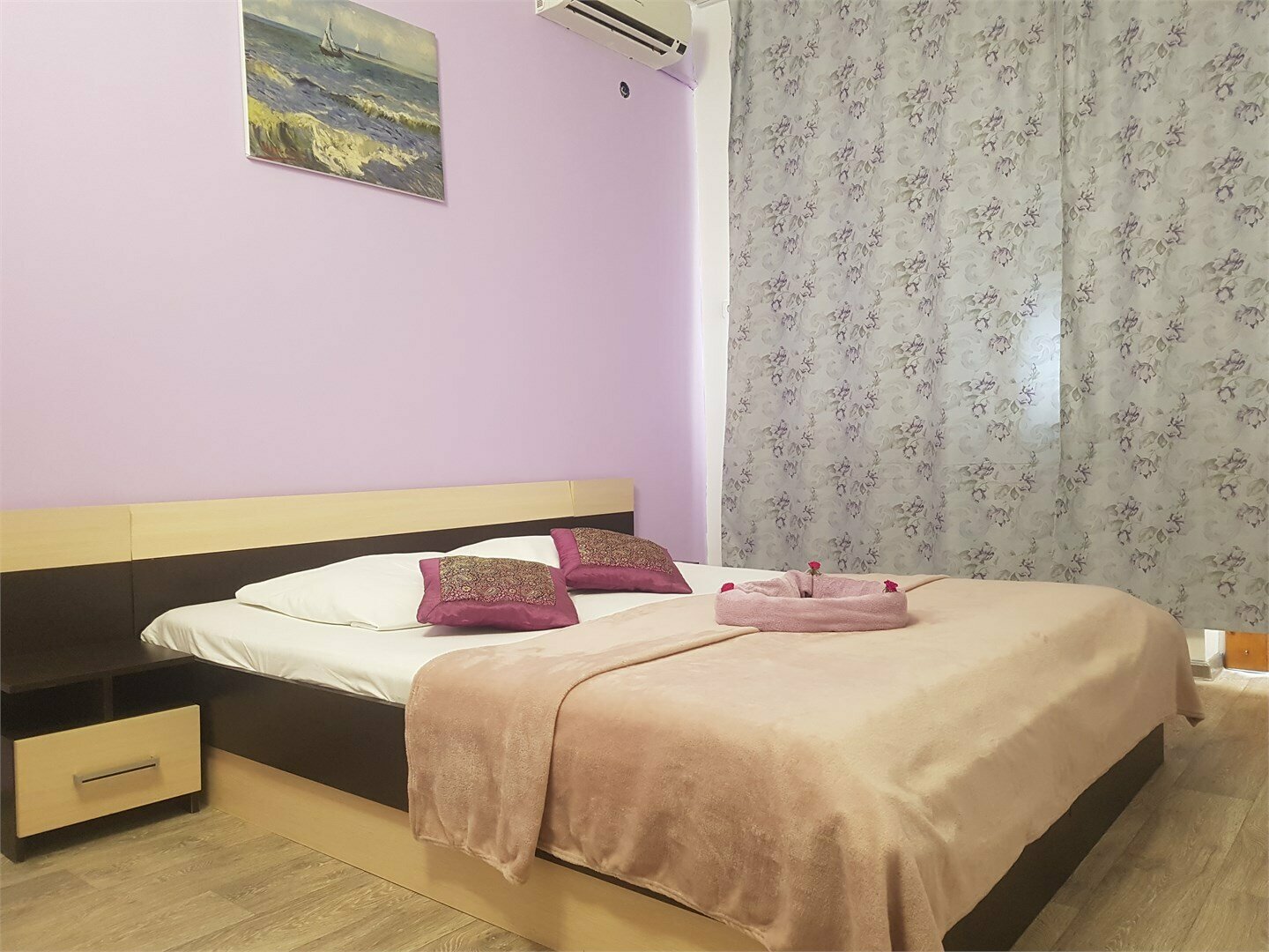 Трехместный номер с видом на море