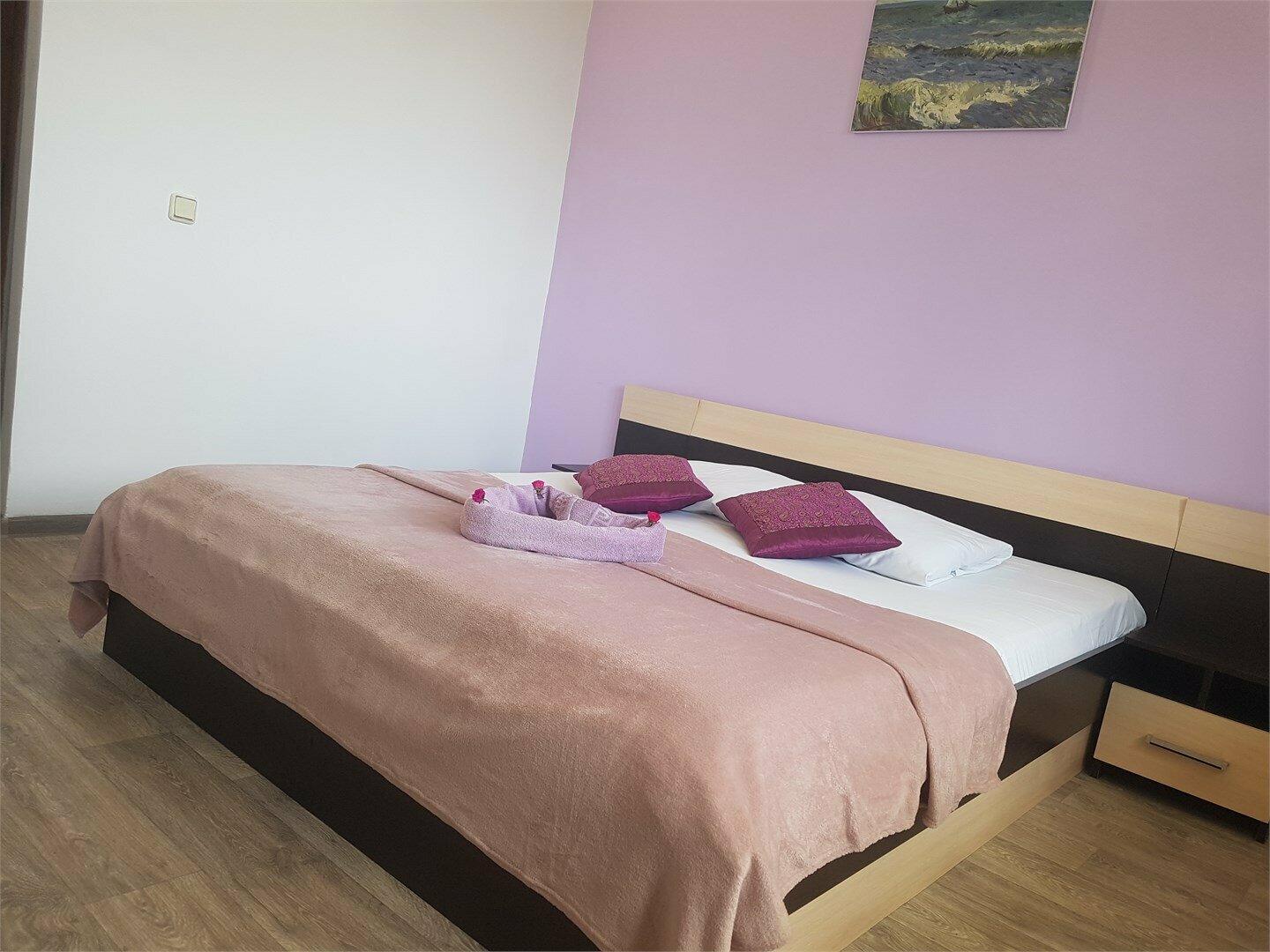 Трехместный номер с видом на море