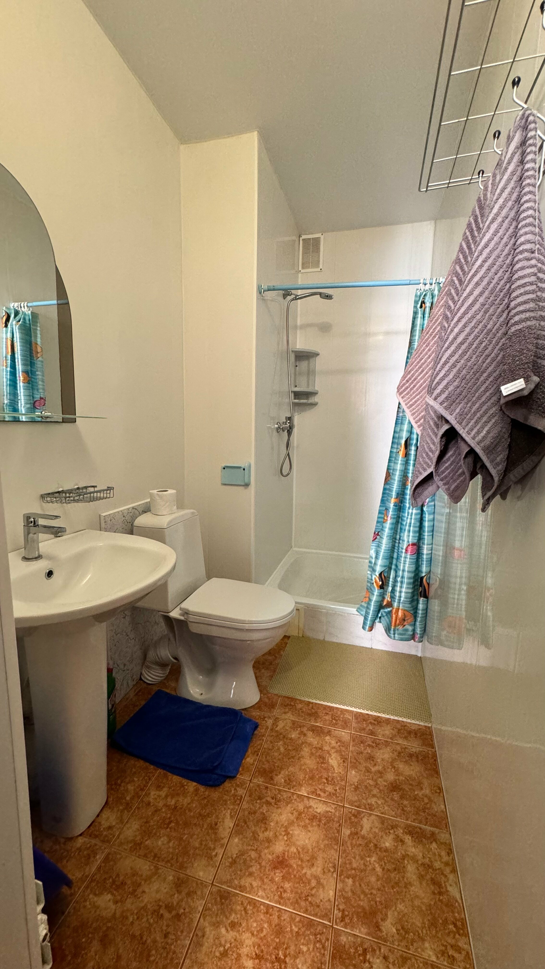 Двухуровневый четырехместный номер