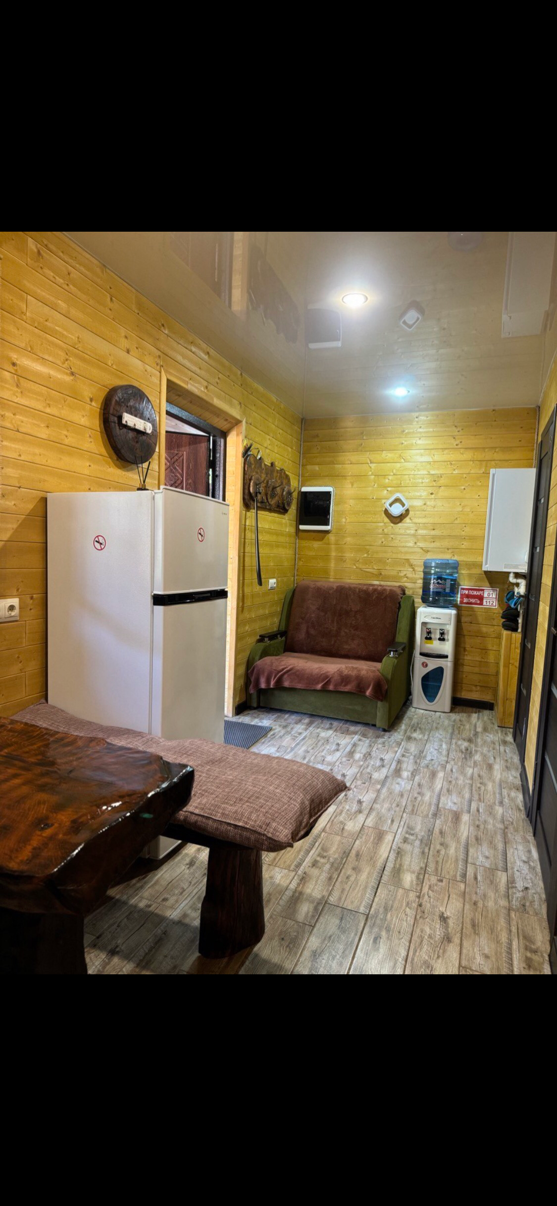 индивидуальный люксовый двухместный  коттедж с видом на горы