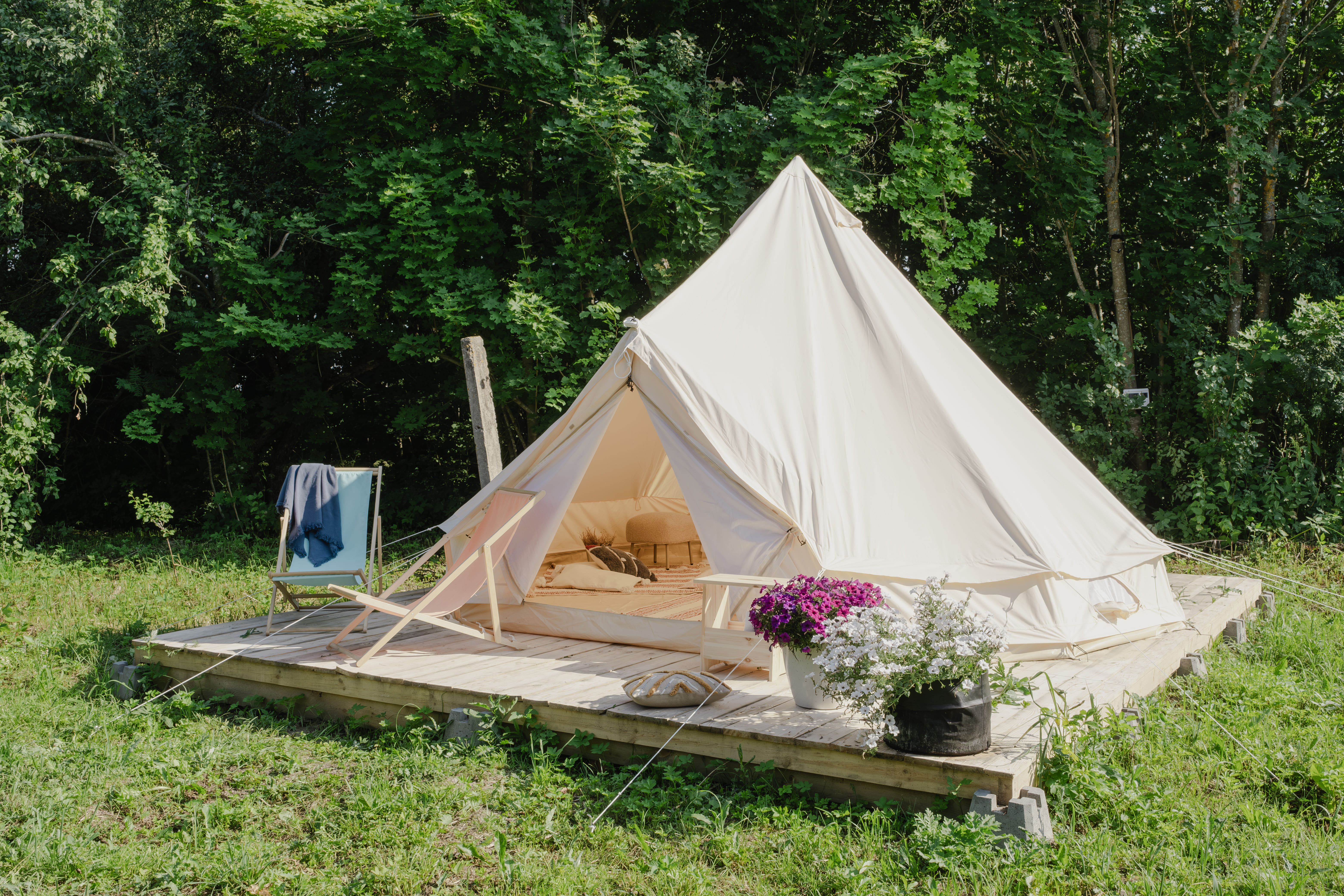 Глэмпинг Школьный Сад