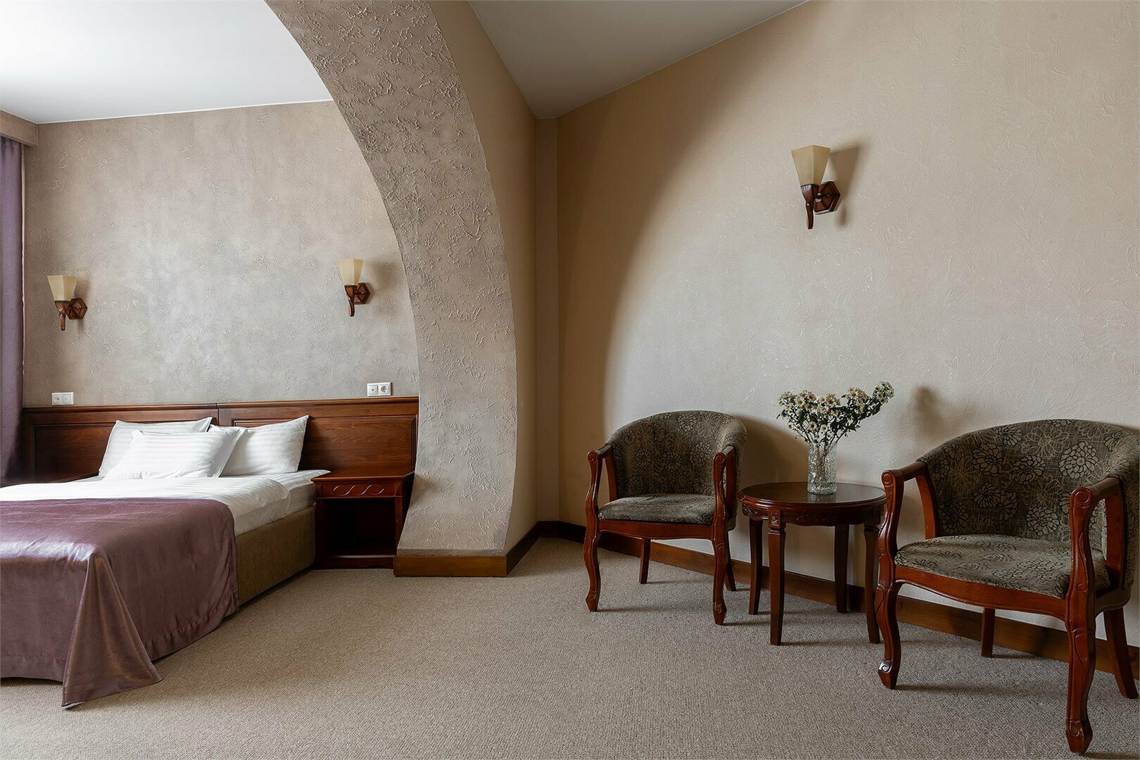 Двухместный номер с 1 кроватью и видом на море