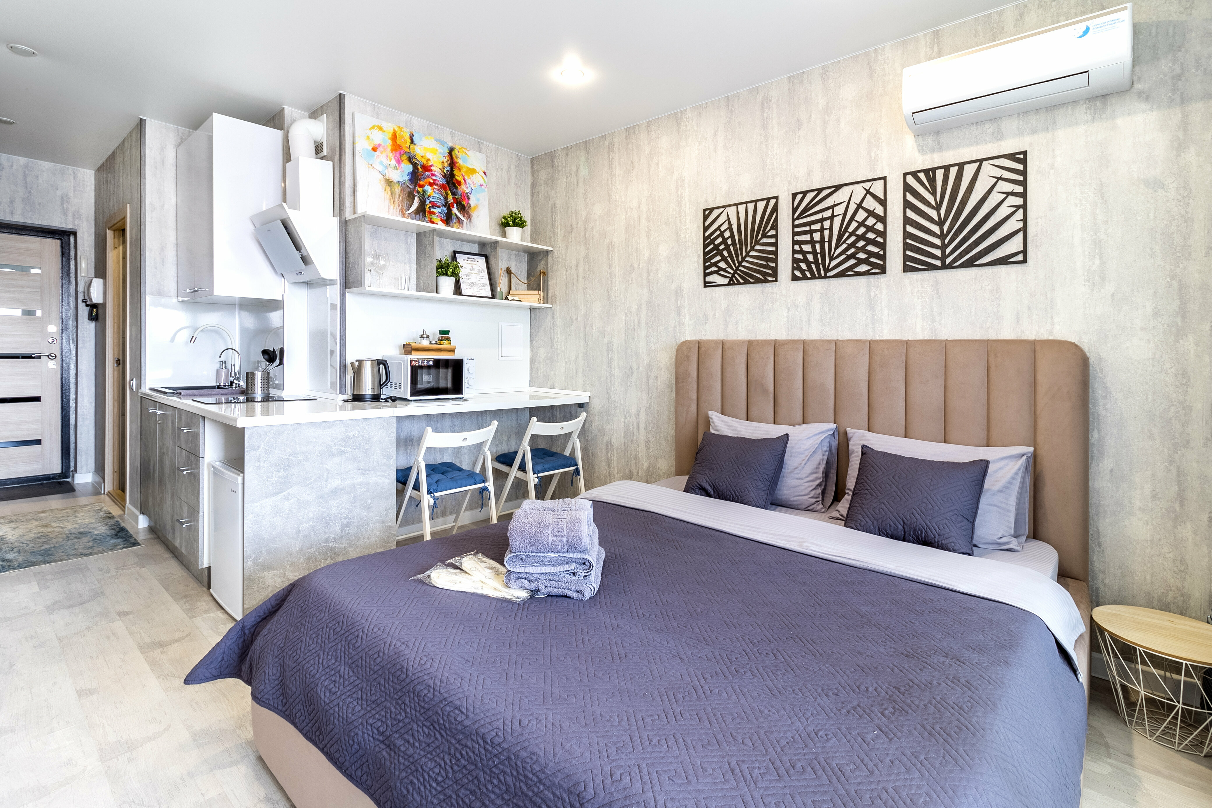 Двухместный номер Делюкс с 1 кроватью и балконом