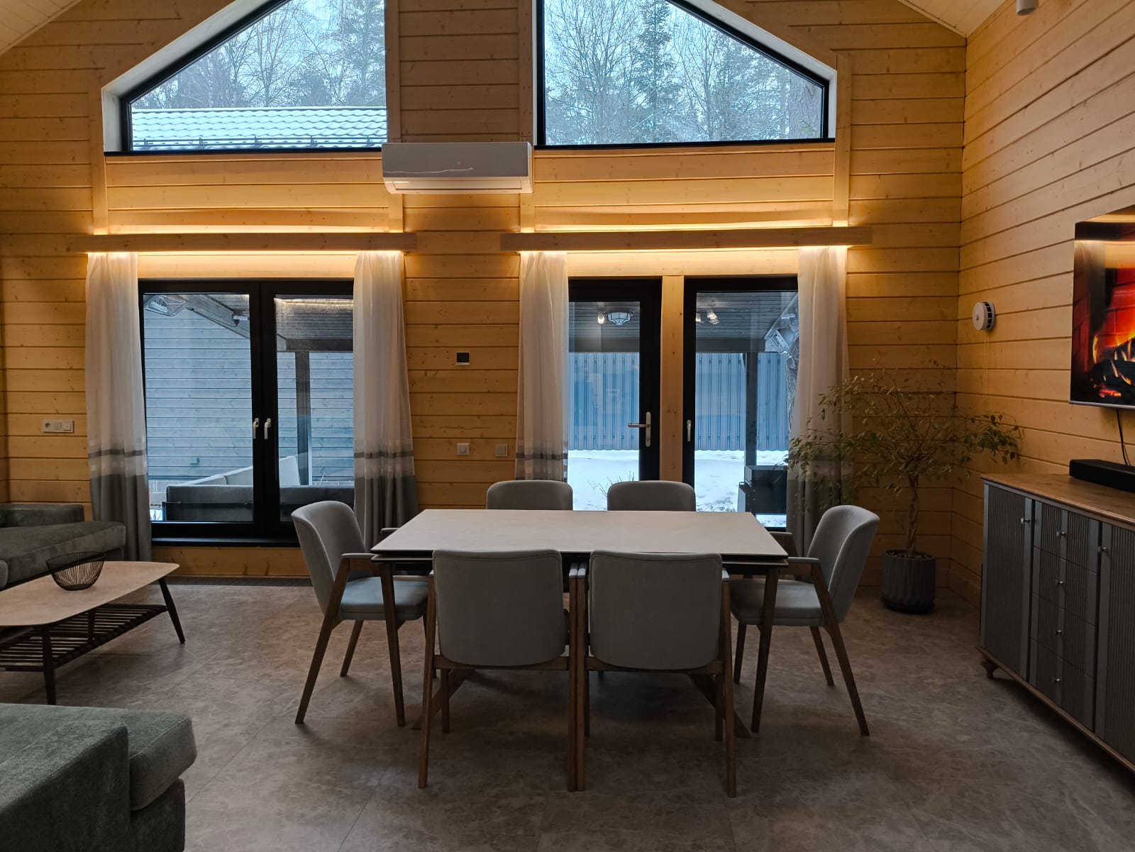 Норвежский коттедж "Скандинавия с турецкой парной"