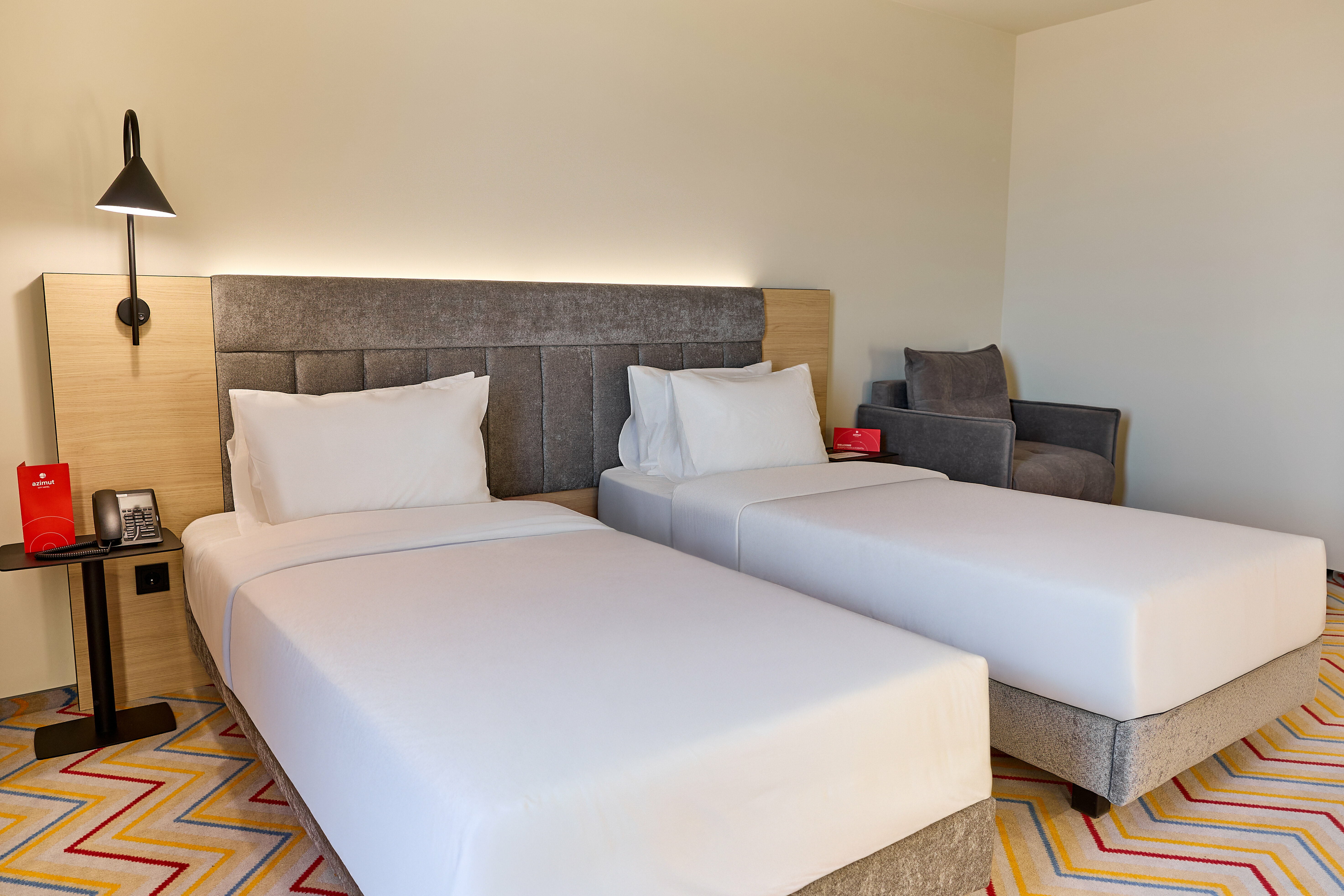 Двухместный номер с 2 отдельными кроватями