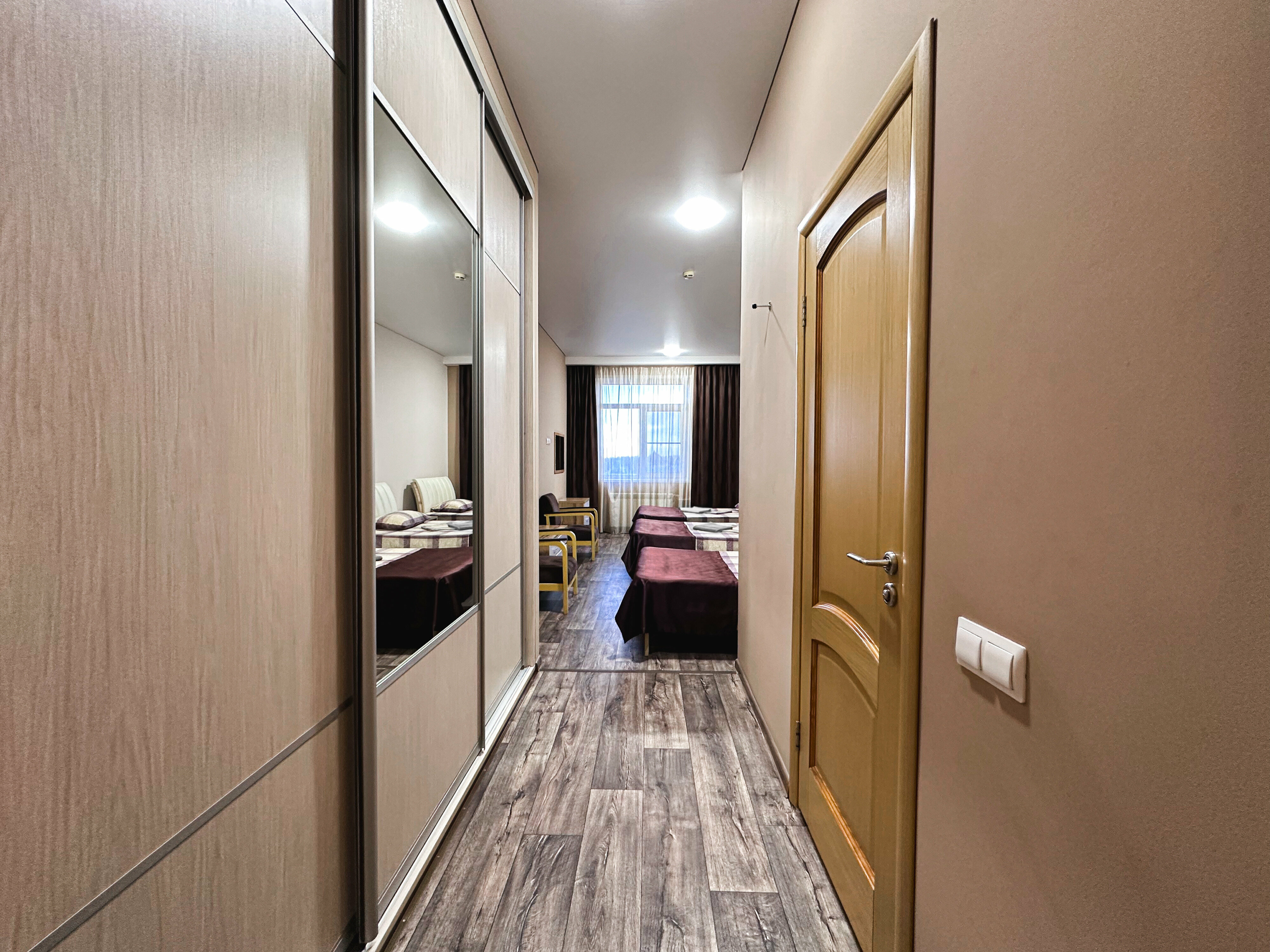 Бюджетный трехместный номер