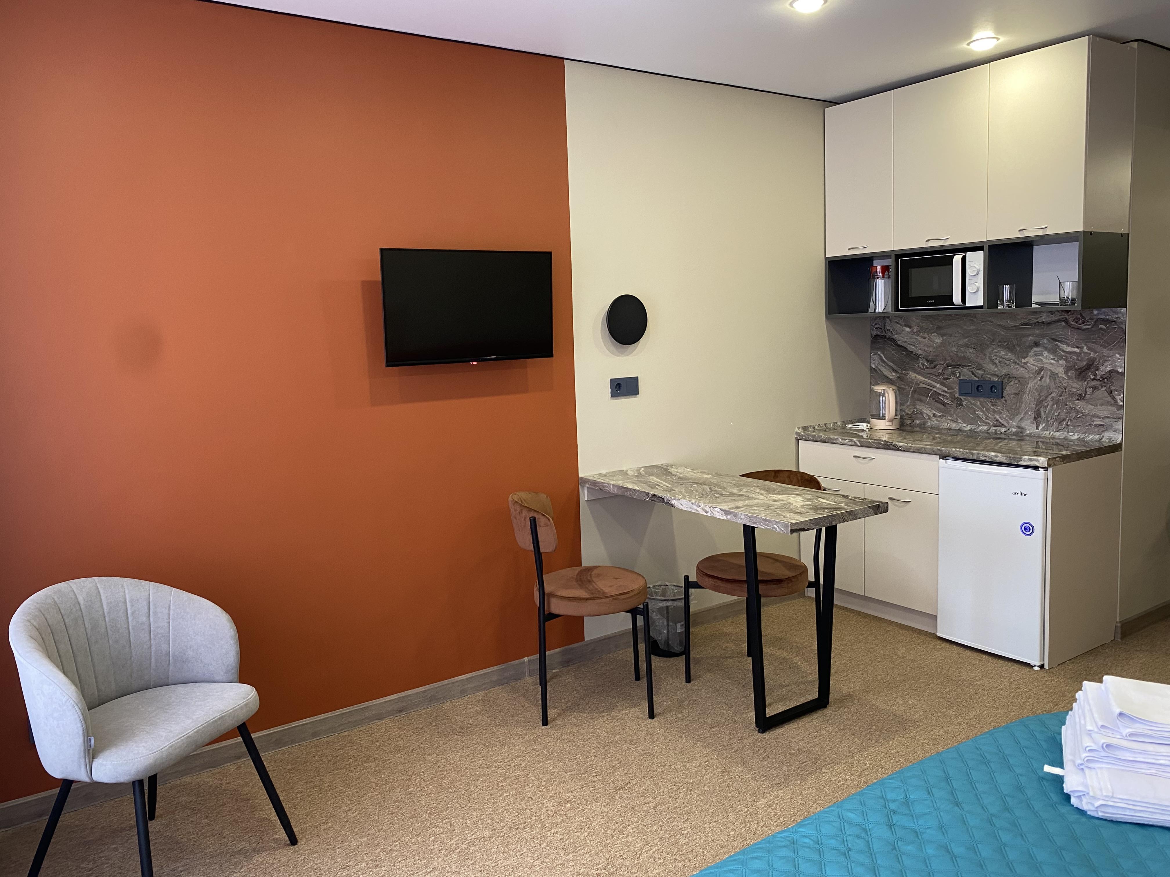 Двухместный номер-студия Делюкс с 1 кроватью