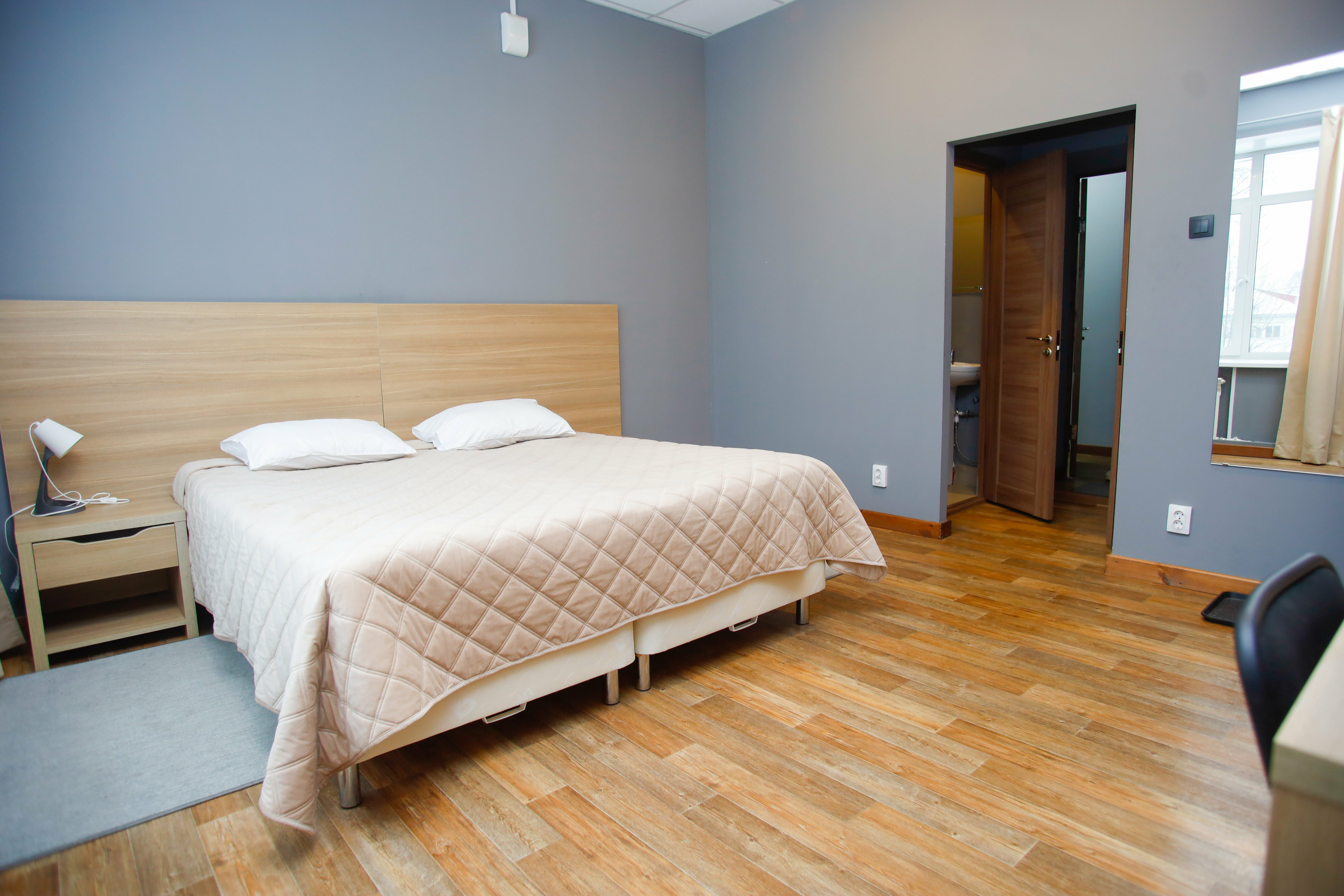 Двухместный номер с 1 кроватью или 2 отдельными кроватями и собственной ванной комнатой