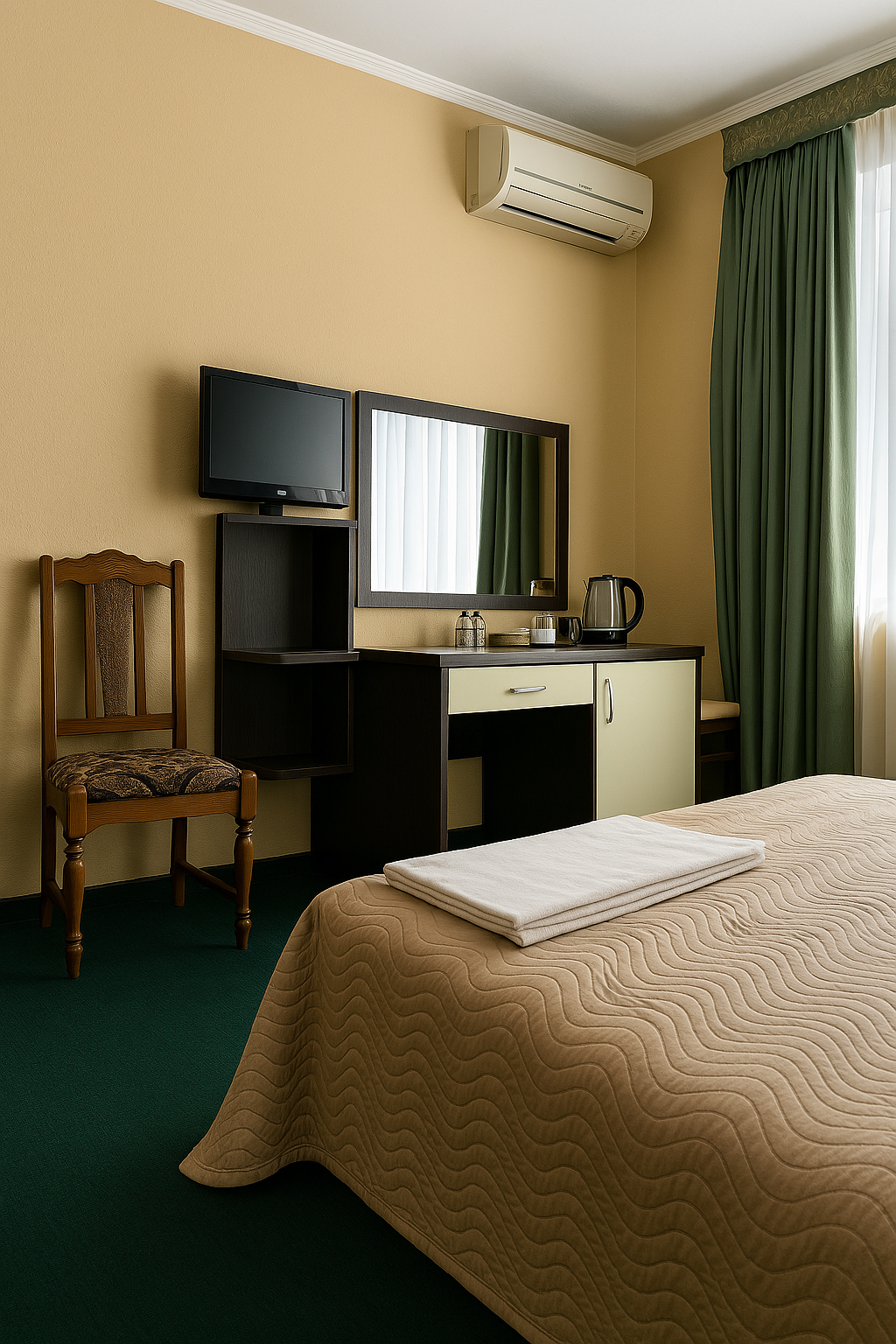 Двухместный номер с 1 кроватью или 2 отдельными кроватями