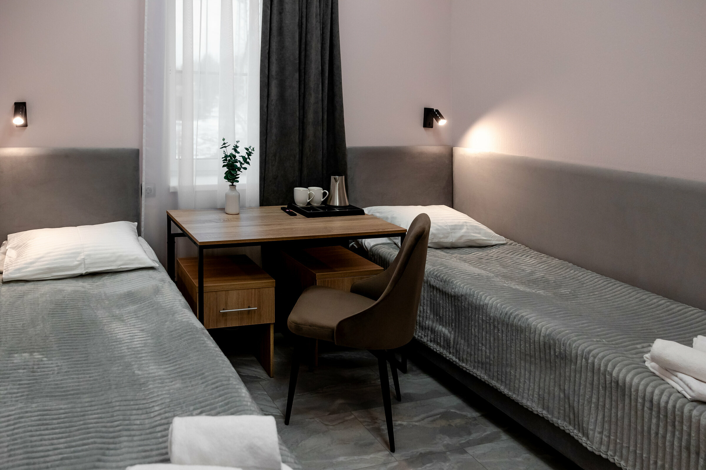 Двухместный номер с 2 отдельными кроватями