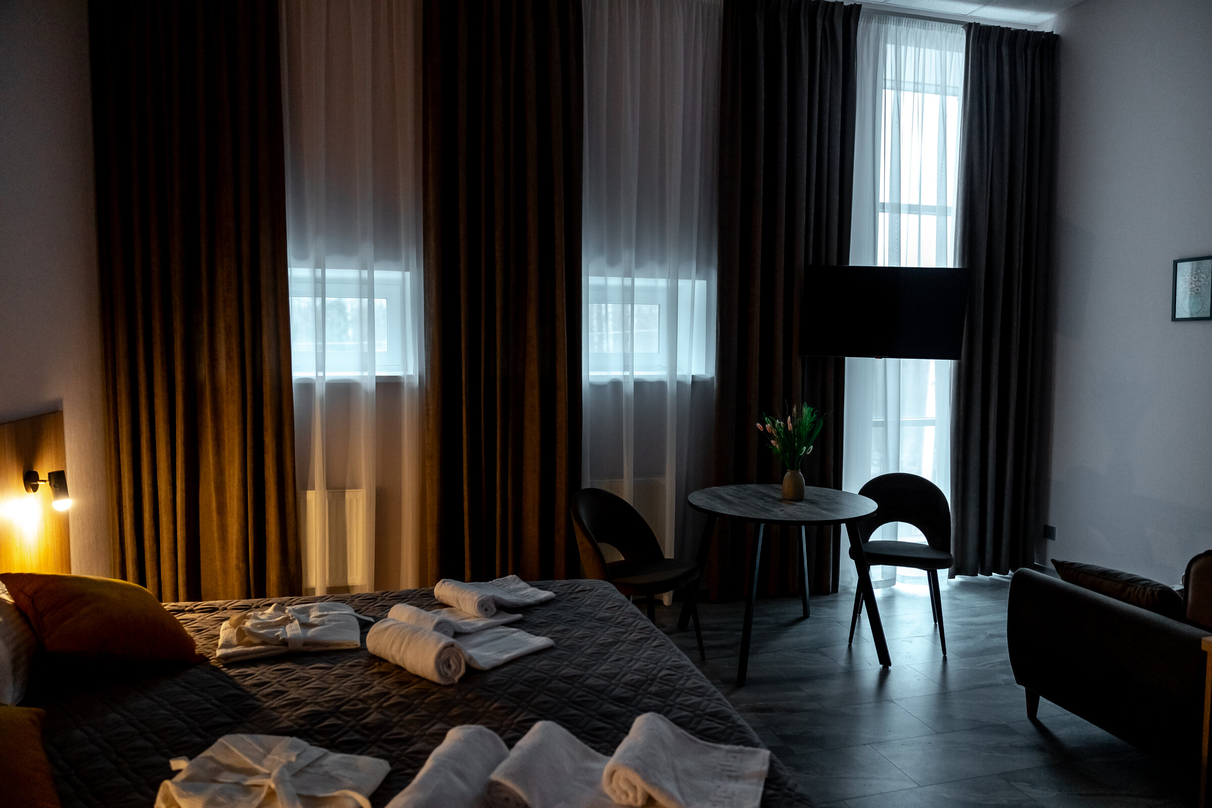 Улучшенный номер с кроватью размера «king-size» или 2 отдельными кроватями