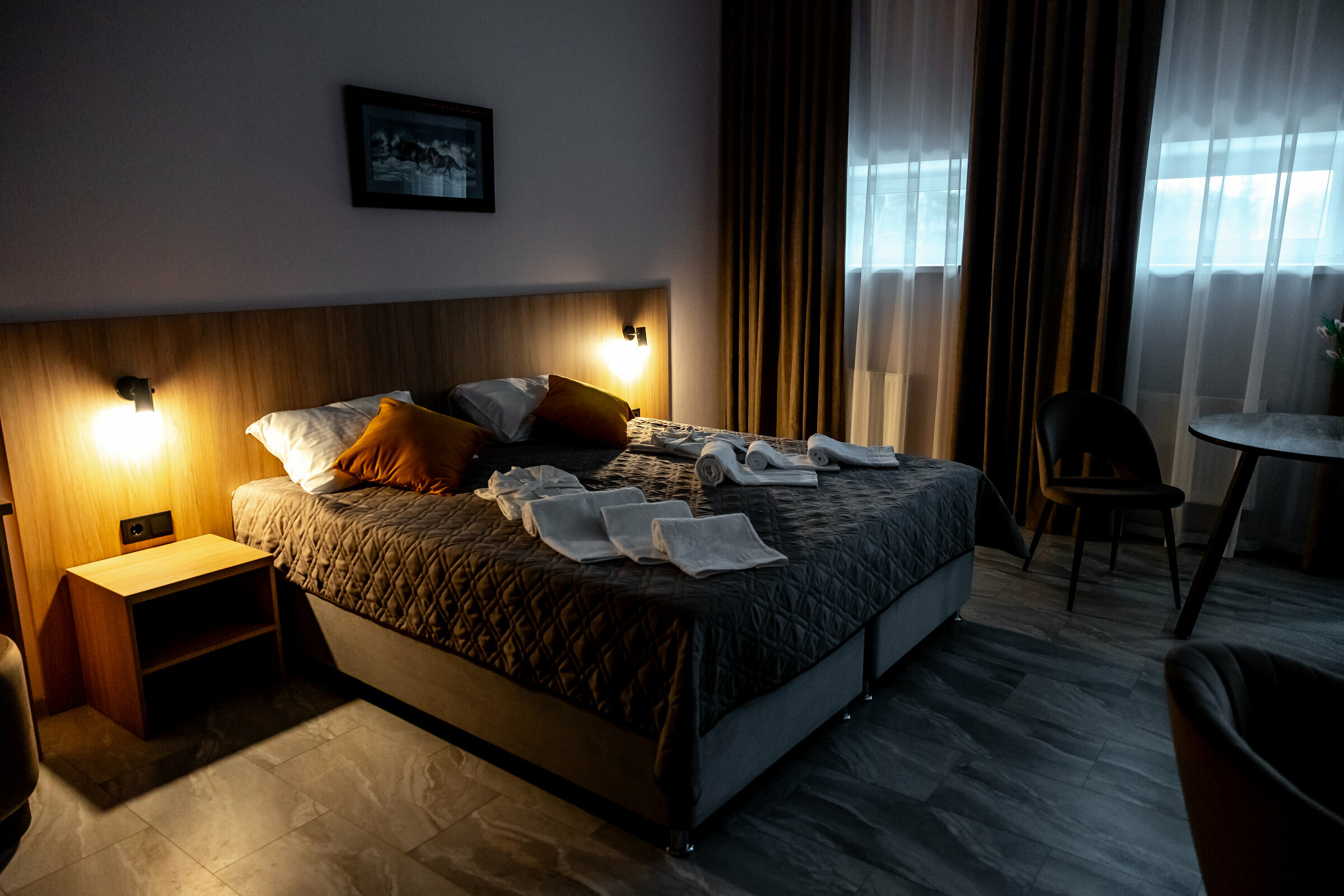 Улучшенный номер с кроватью размера «king-size» или 2 отдельными кроватями