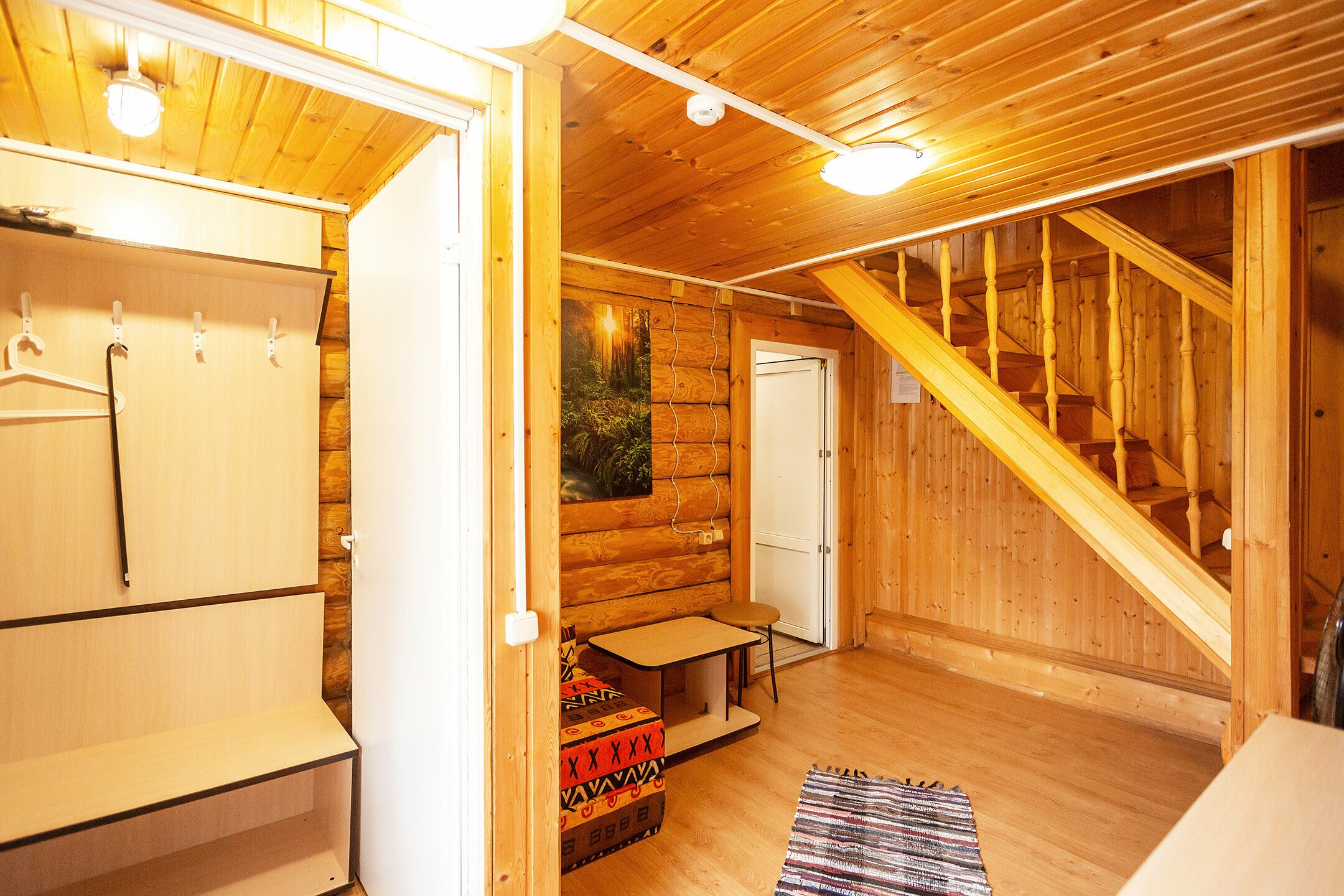 Двухуровневый трехместный номер