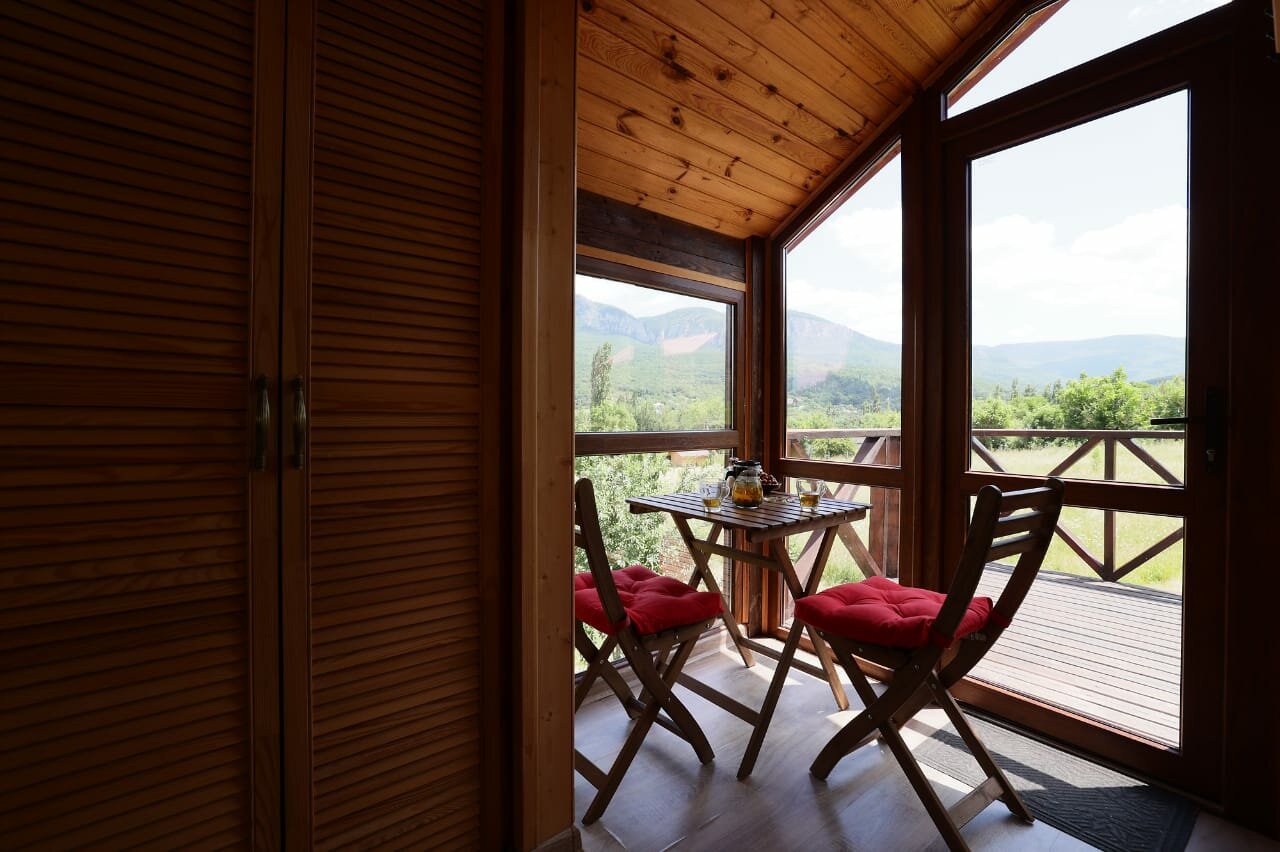 Коттедж с видом на горы