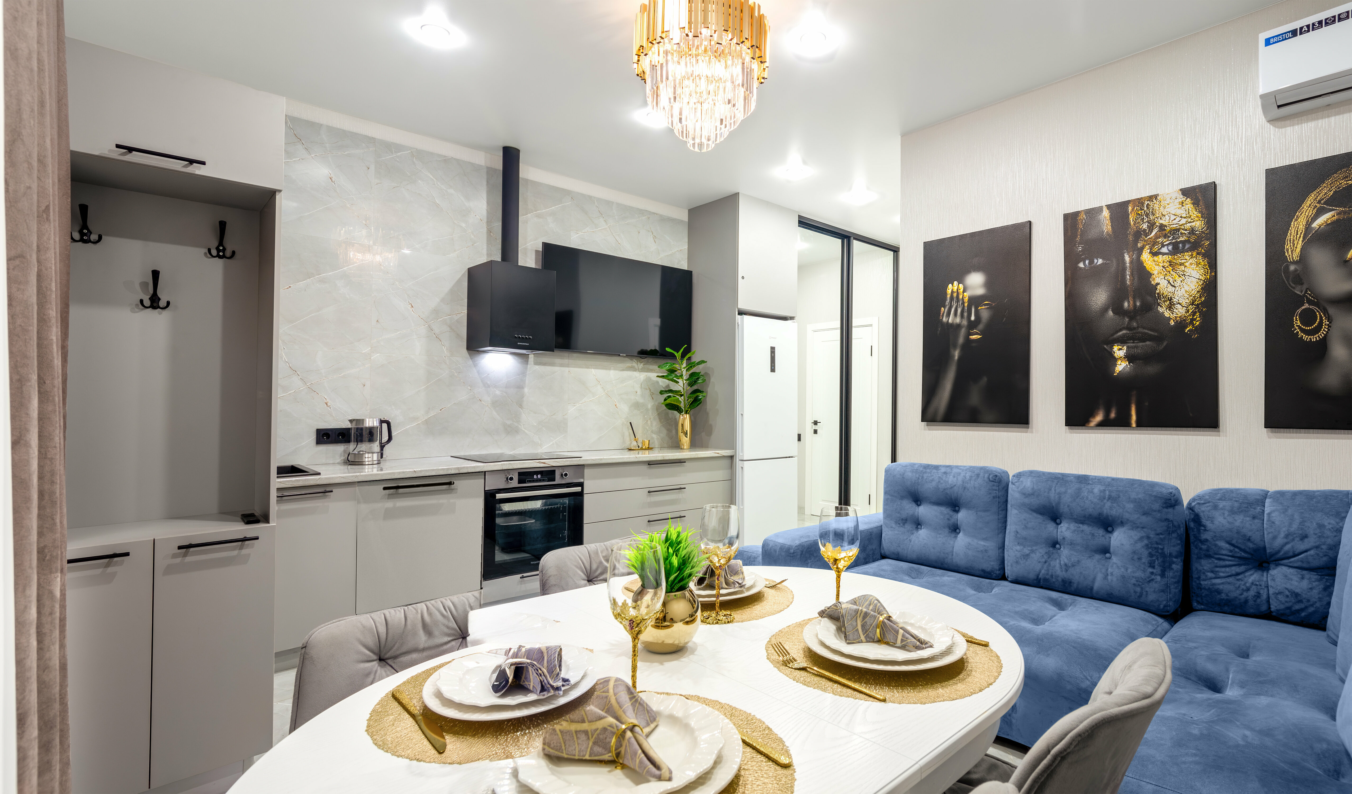 Апартаменты с 1 спальней