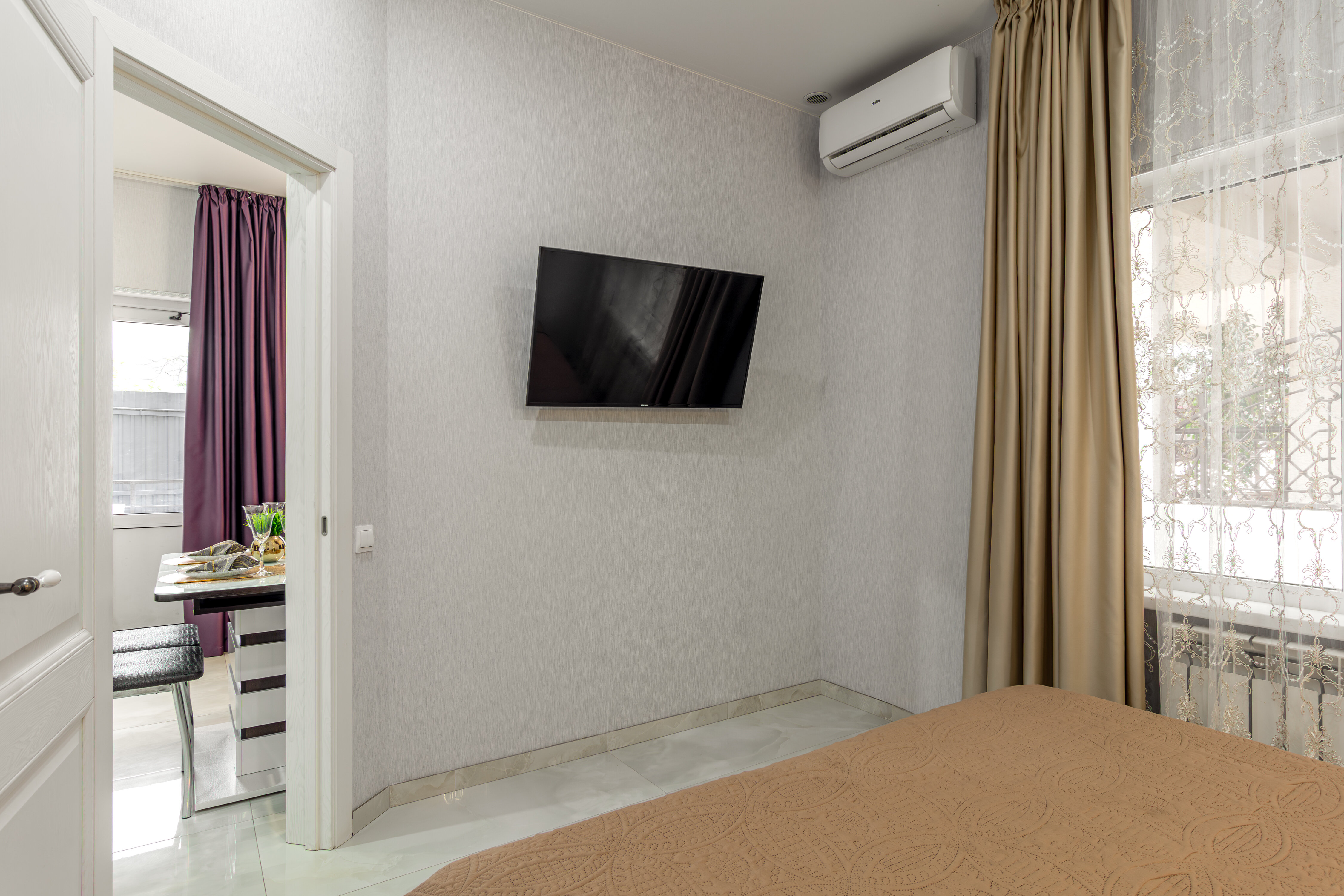 Апартаменты с 1 спальней