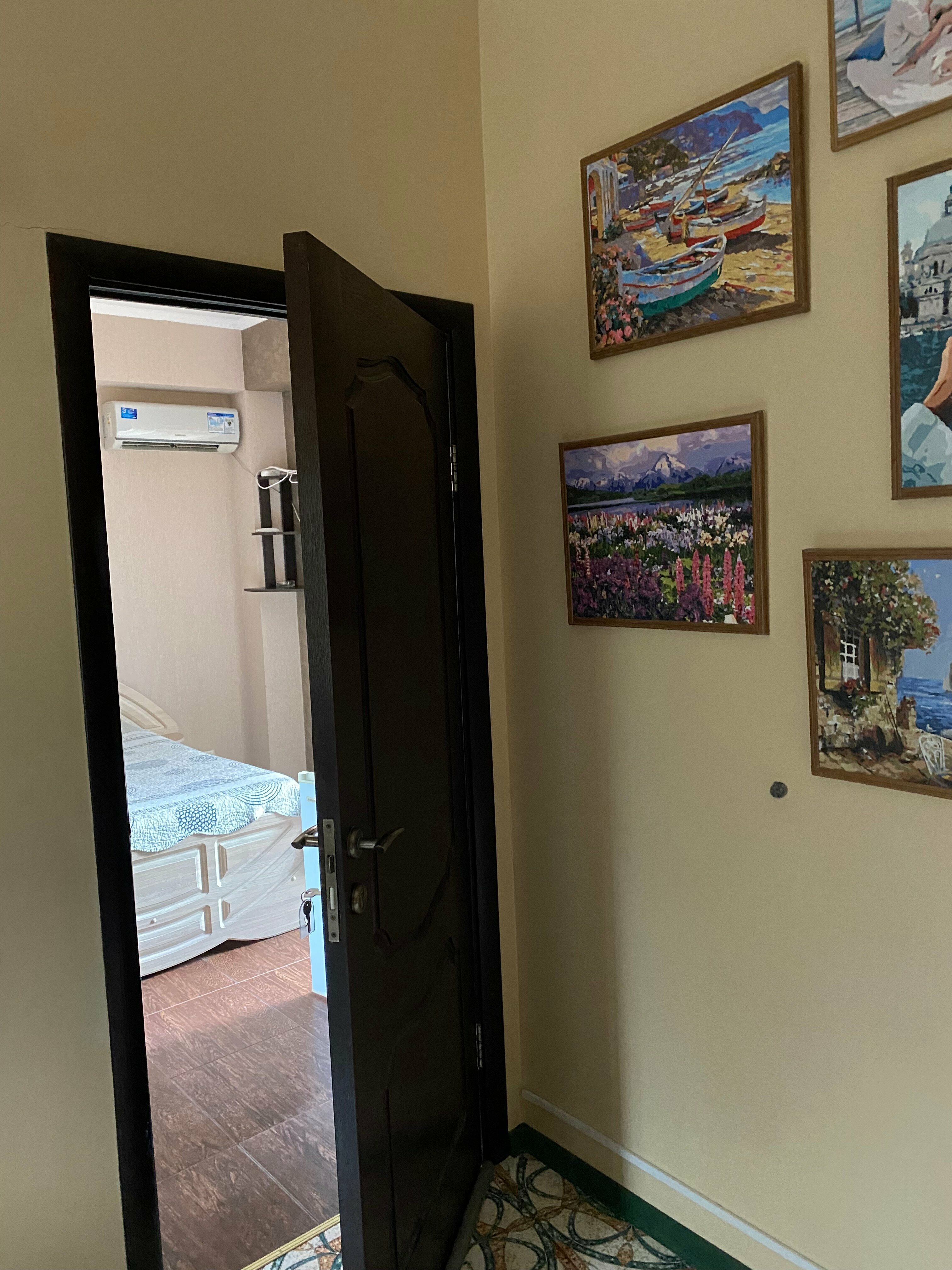 Двухместный номер Делюкс с 1 кроватью и балконом