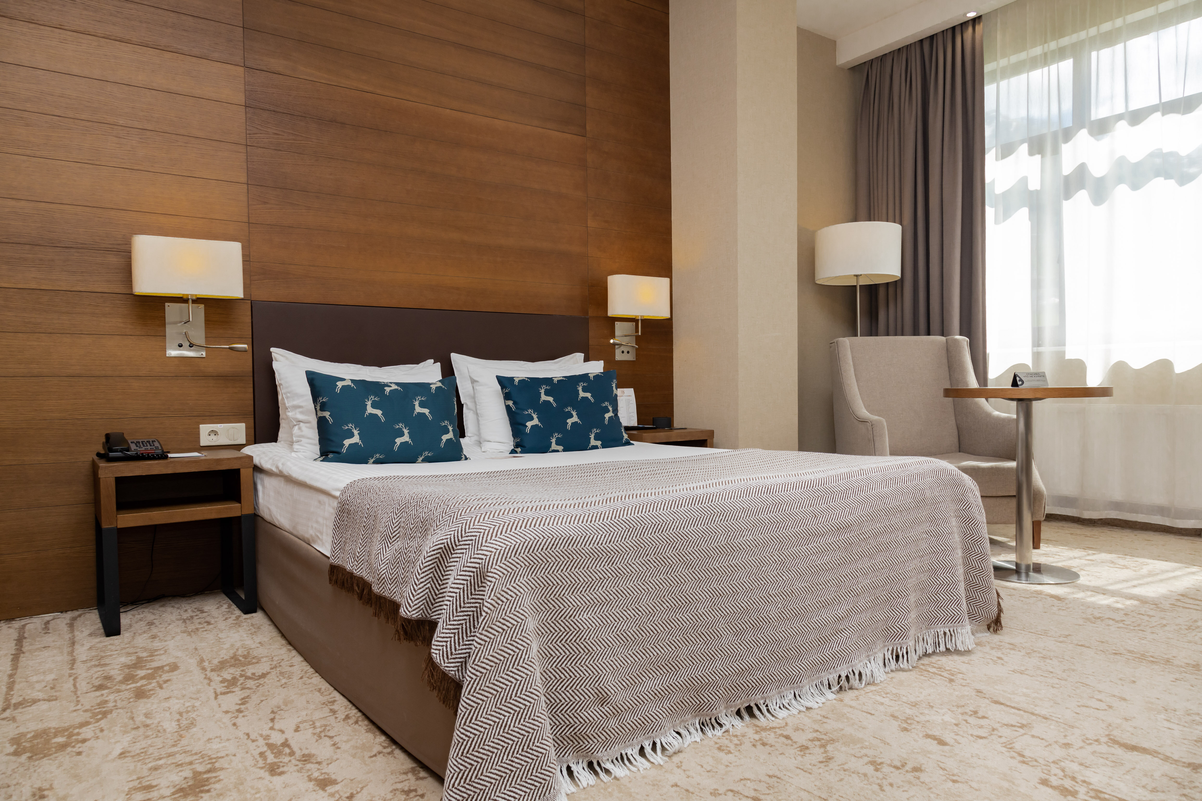 Джуниор сьют с двумя раздельными кроватями (без балкона) Sleep Well для восстанавливающего отдыха