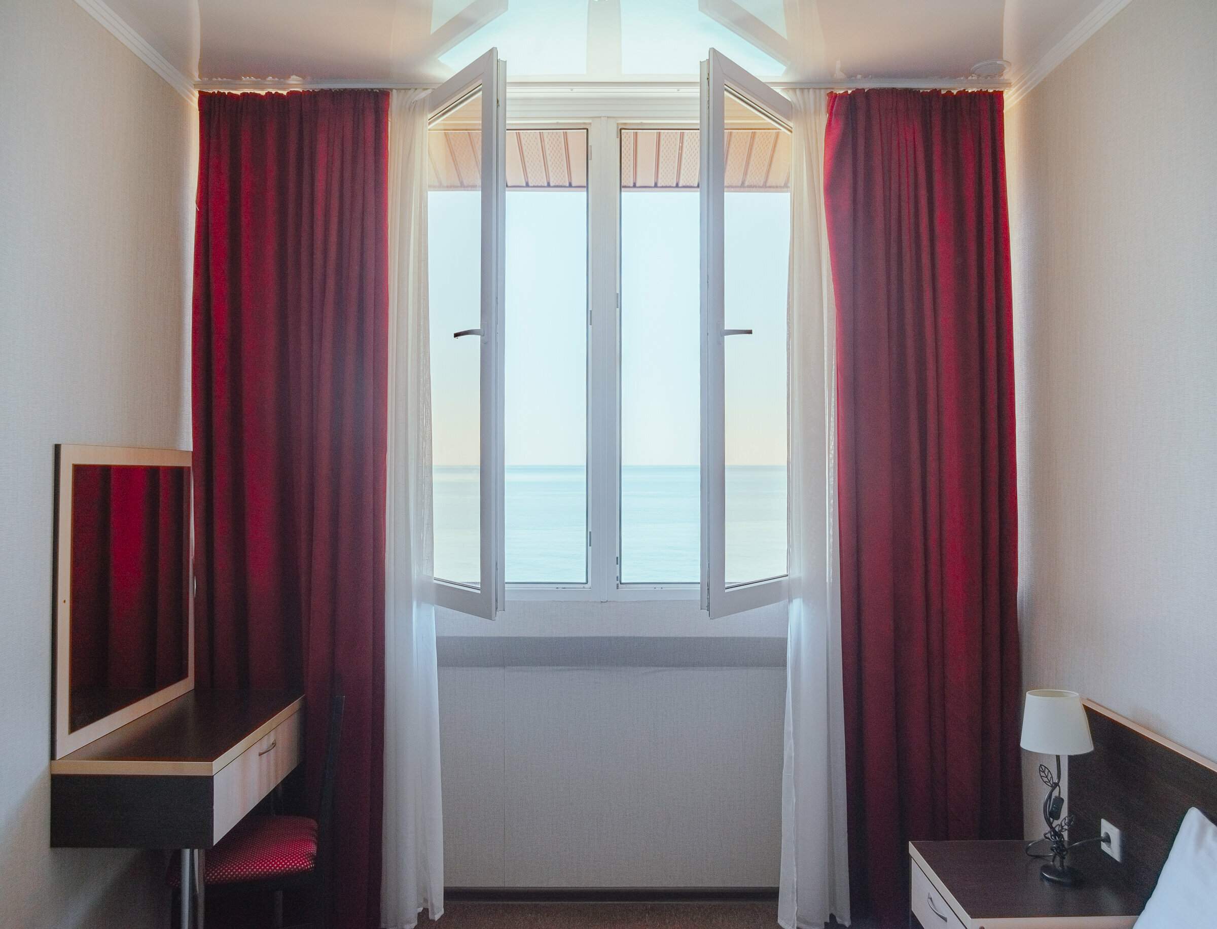 Двухместный номер с 1 кроватью и видом на море