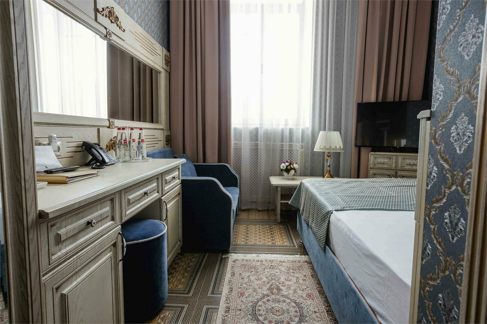 Одноместный номер первой категории (31.12.25 г. Новогодний банкет включен в стоимость)