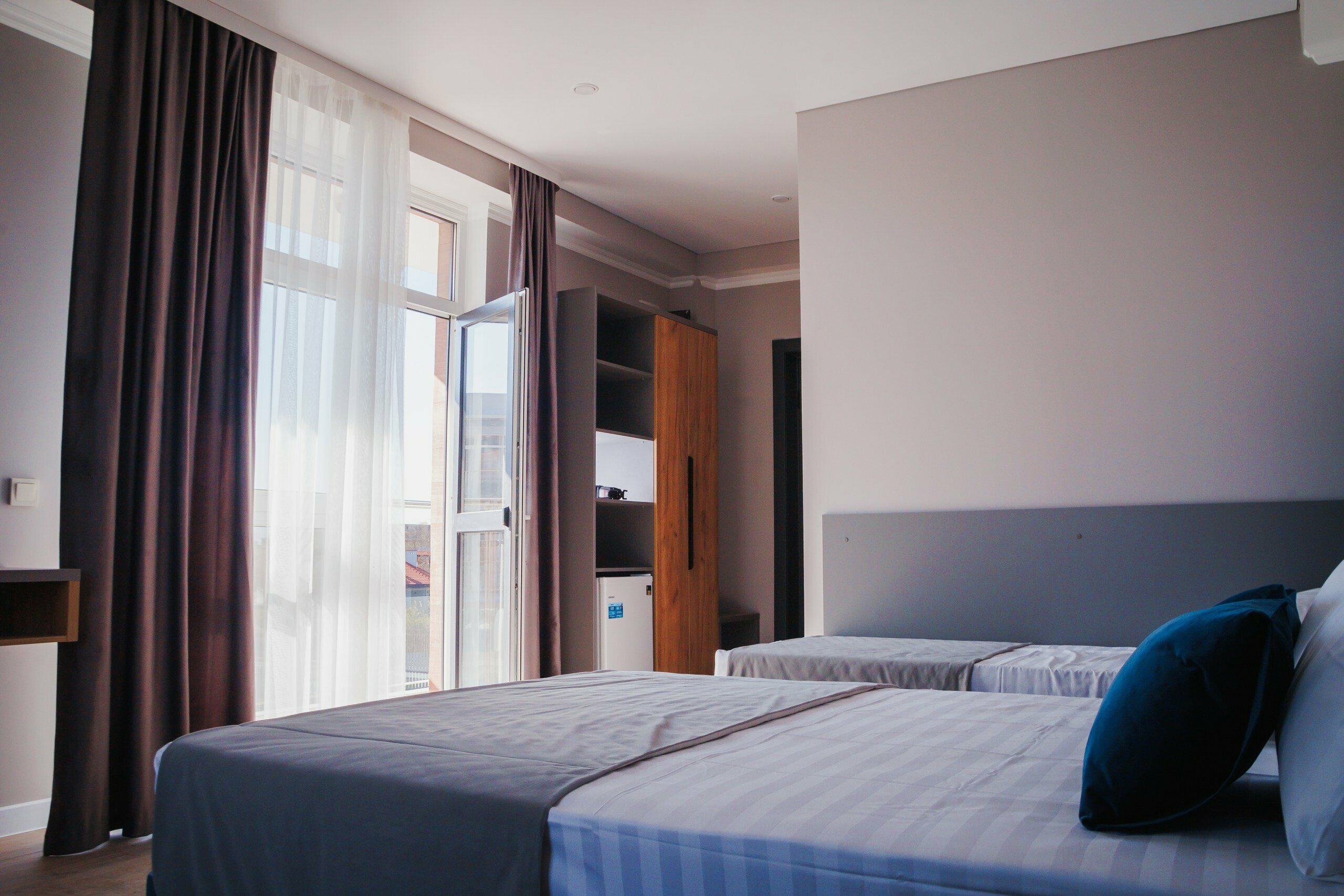 Трехместный номер Deluxe с балконом