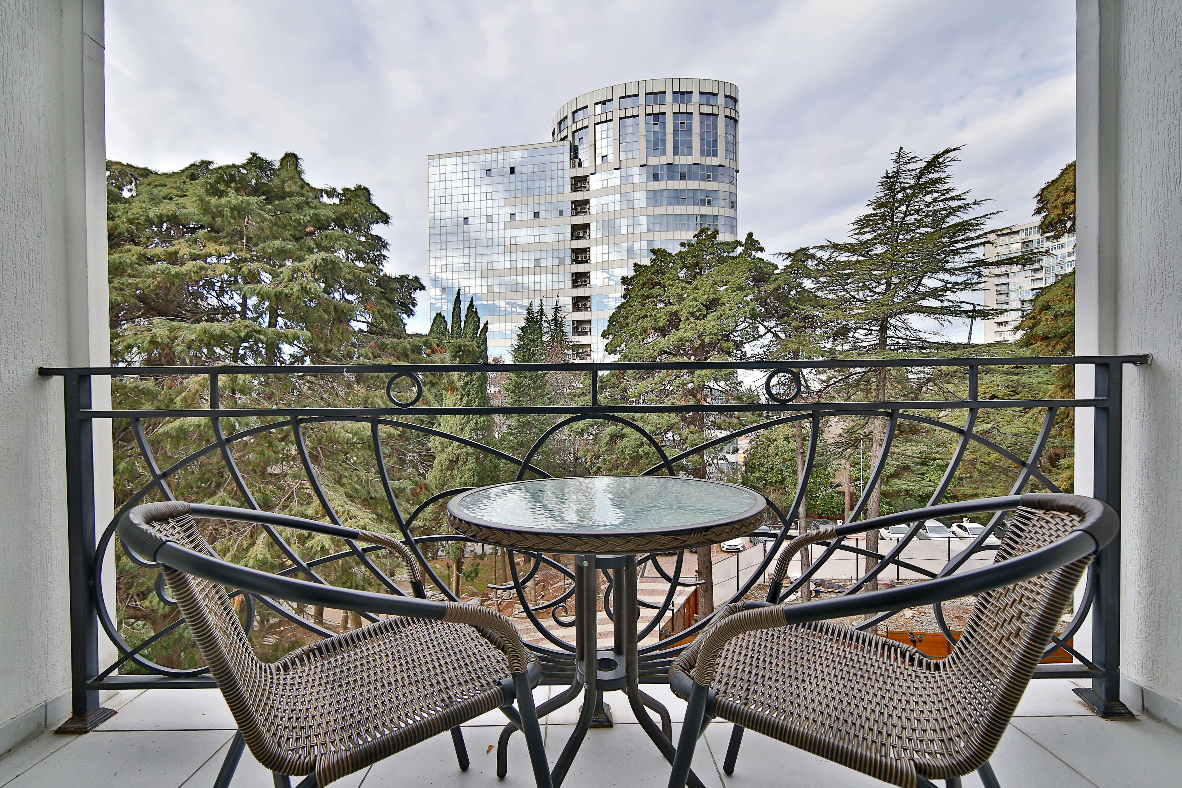 Двухместный стандарт с видом во внутренний дворик