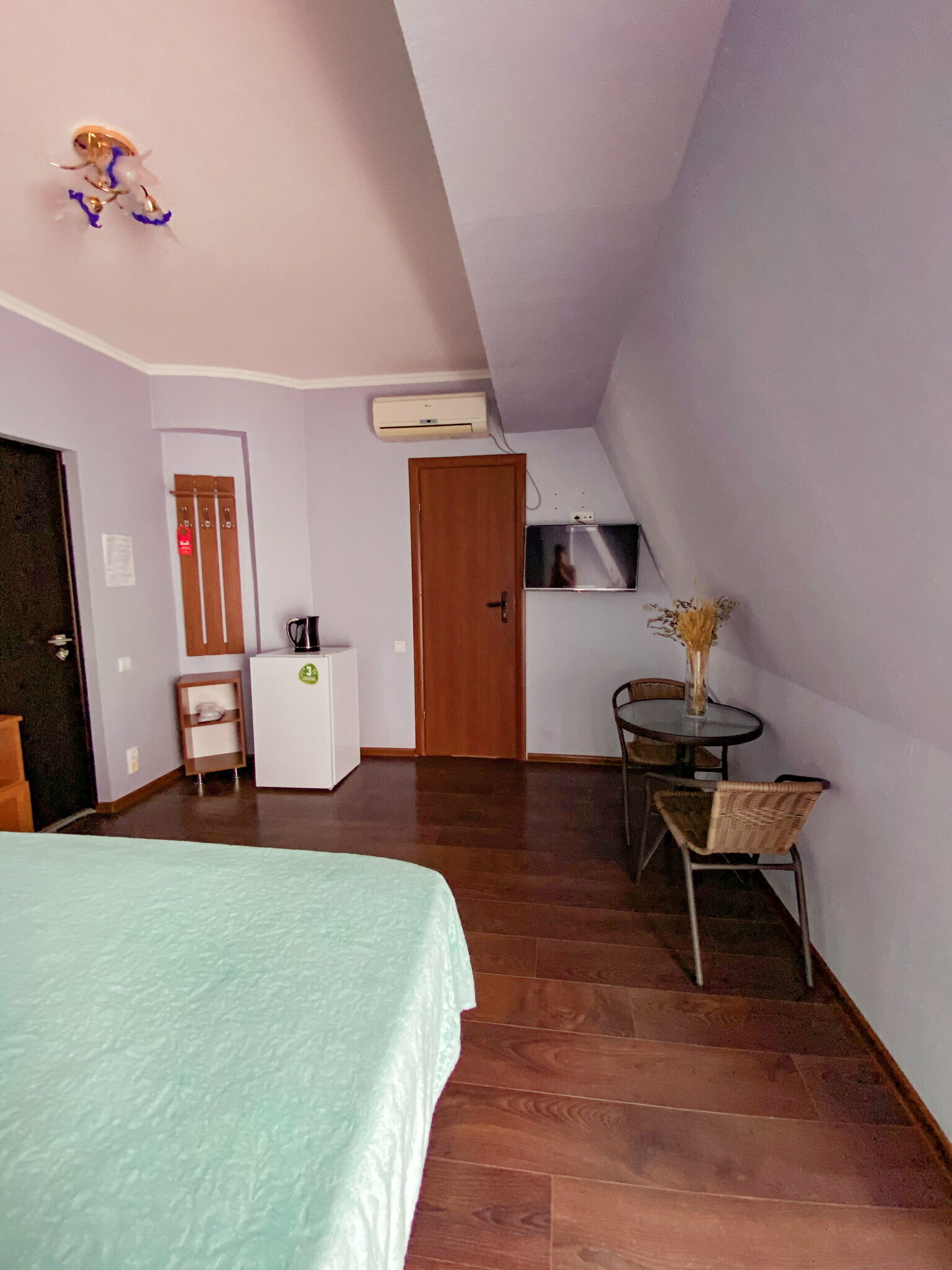 Двухместный номер с 1 кроватью и балконом