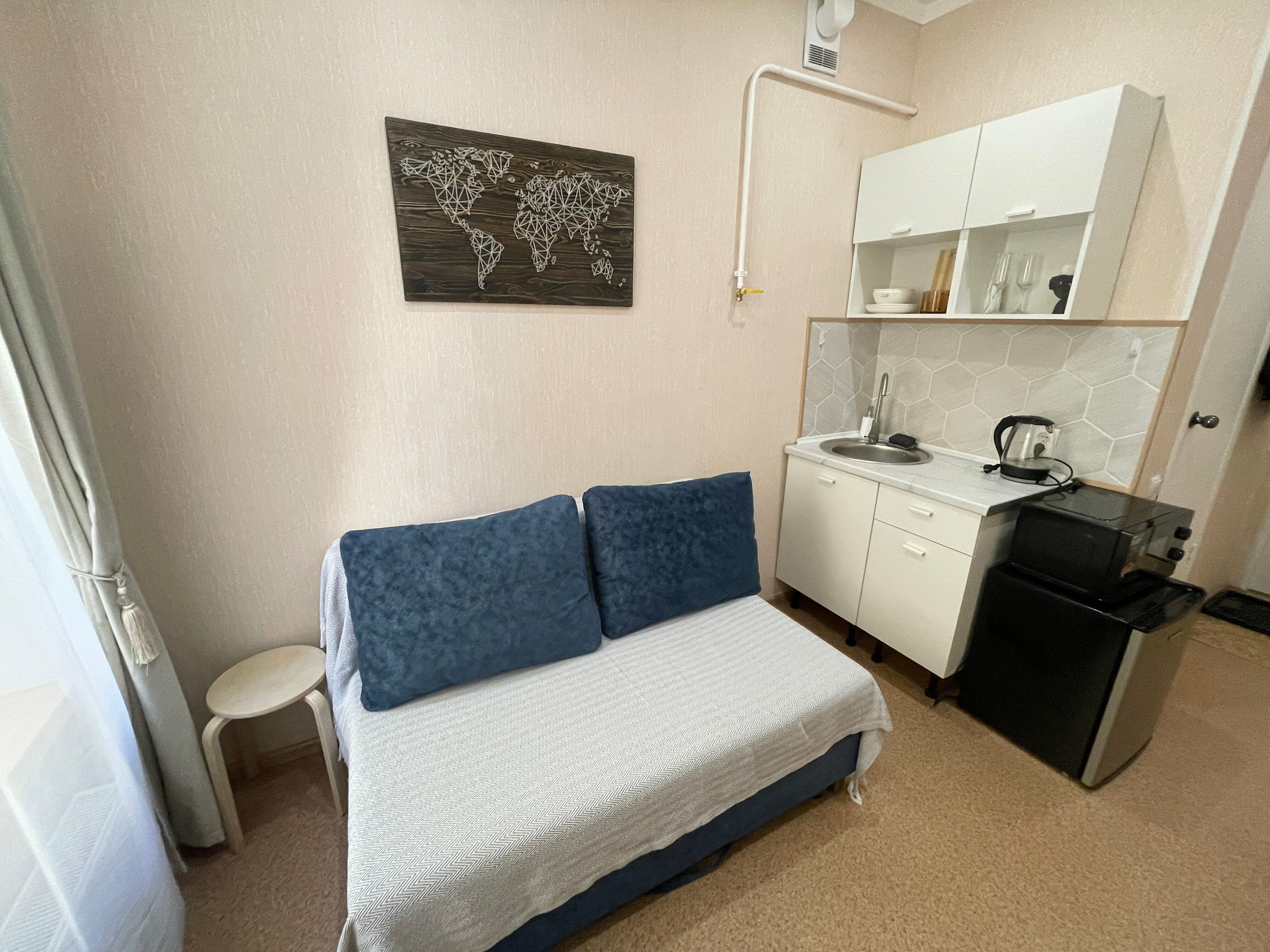 Номер-студия с диваном-кроватью