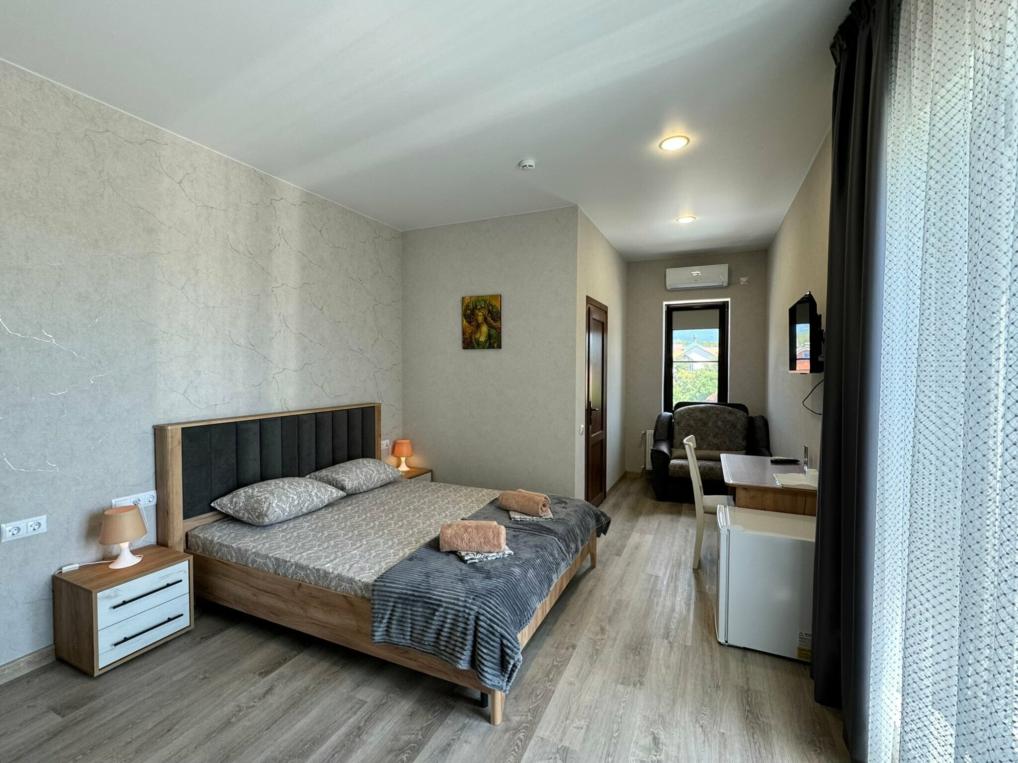 Двухместный номер Делюкс с 1 кроватью и видом на море