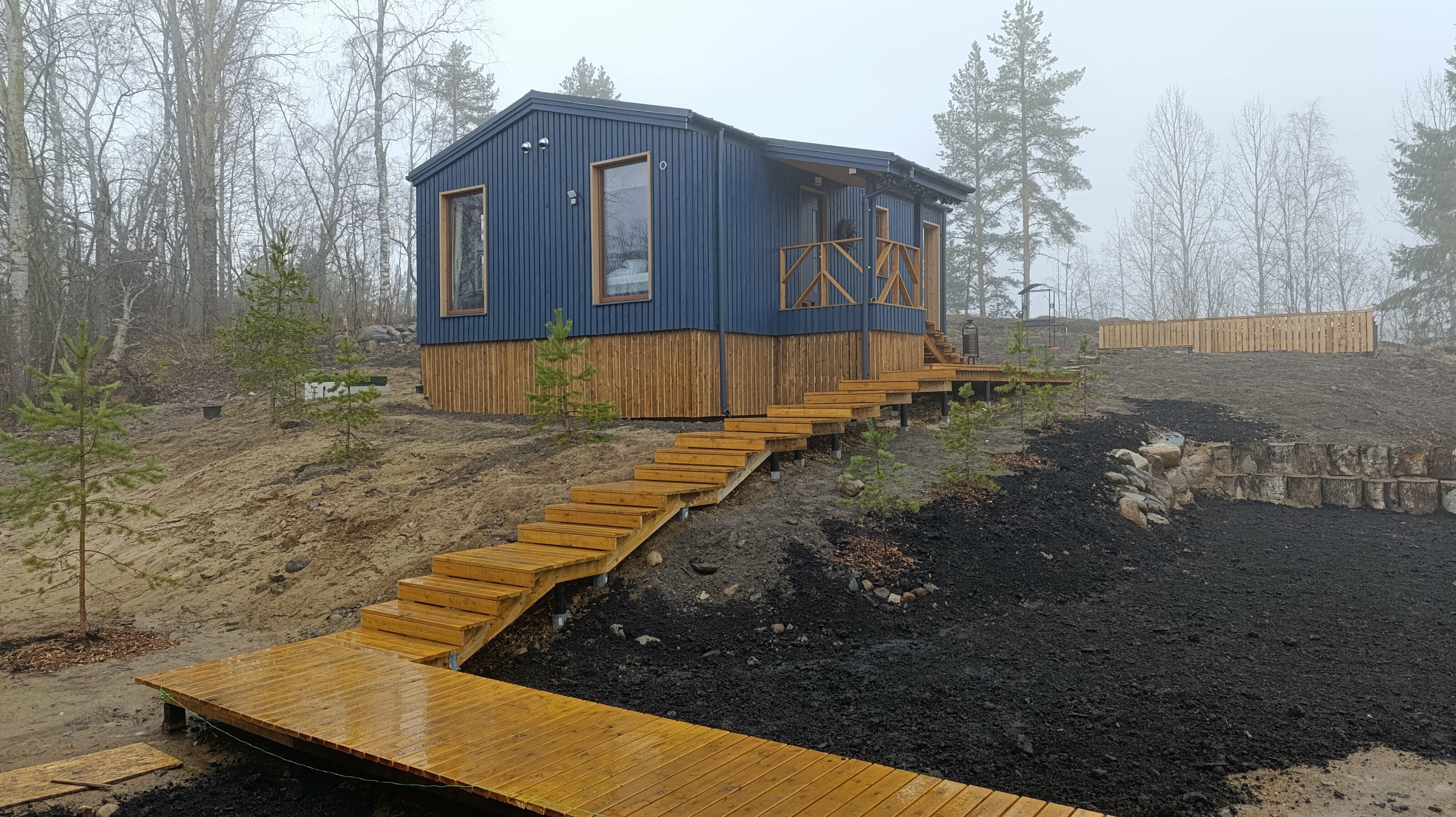 Дом с видом на лес