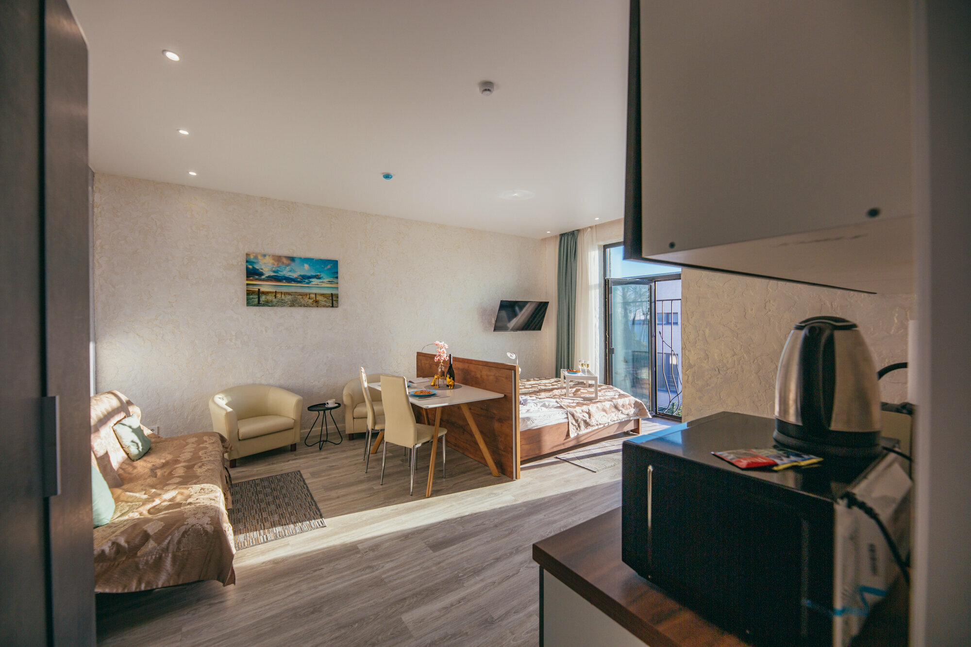 Номер-студия с видом на море