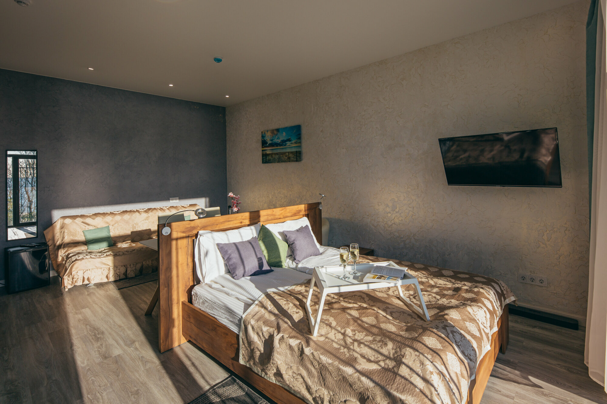 Номер-студия с видом на море