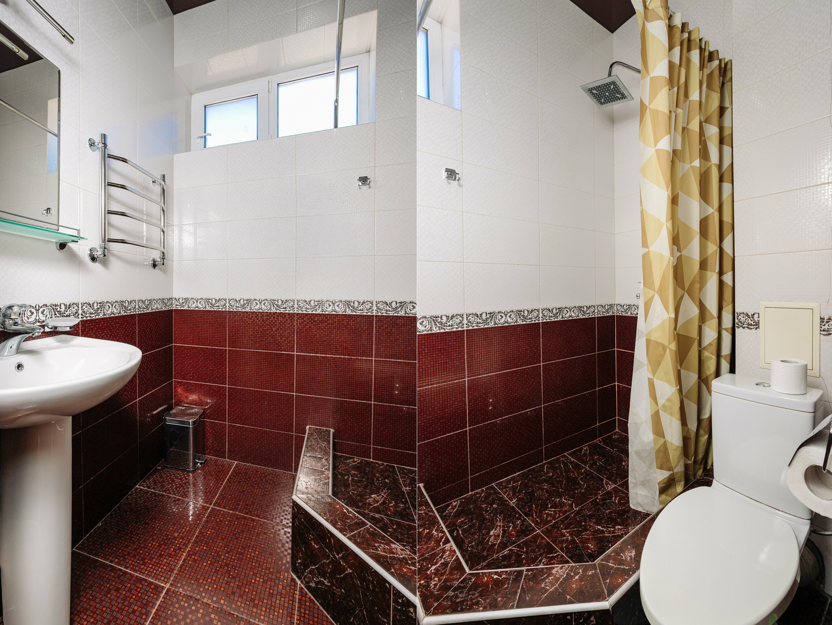 Апартаменты с отдельной спальней ,кухней ,балконом до 4 гостей( экскурсия в подарок)