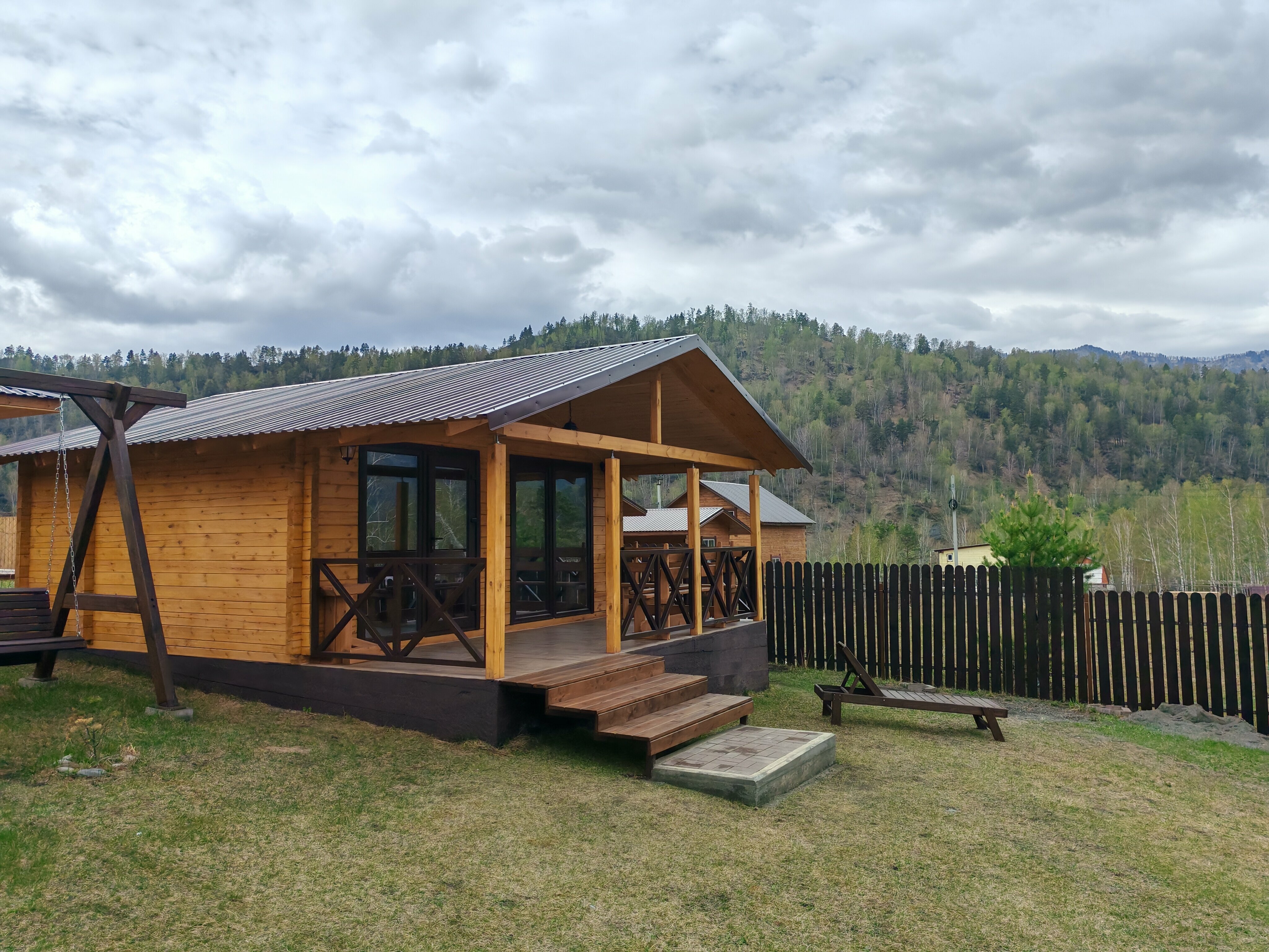 Двухместный номер с 2 отдельными кроватями, вид на горы