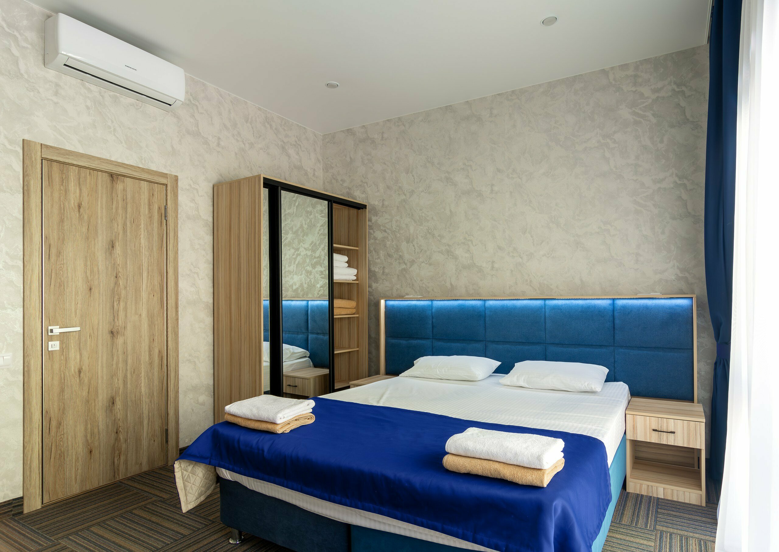 Двухместный номер Deluxe с кроватью размера "KingSize"