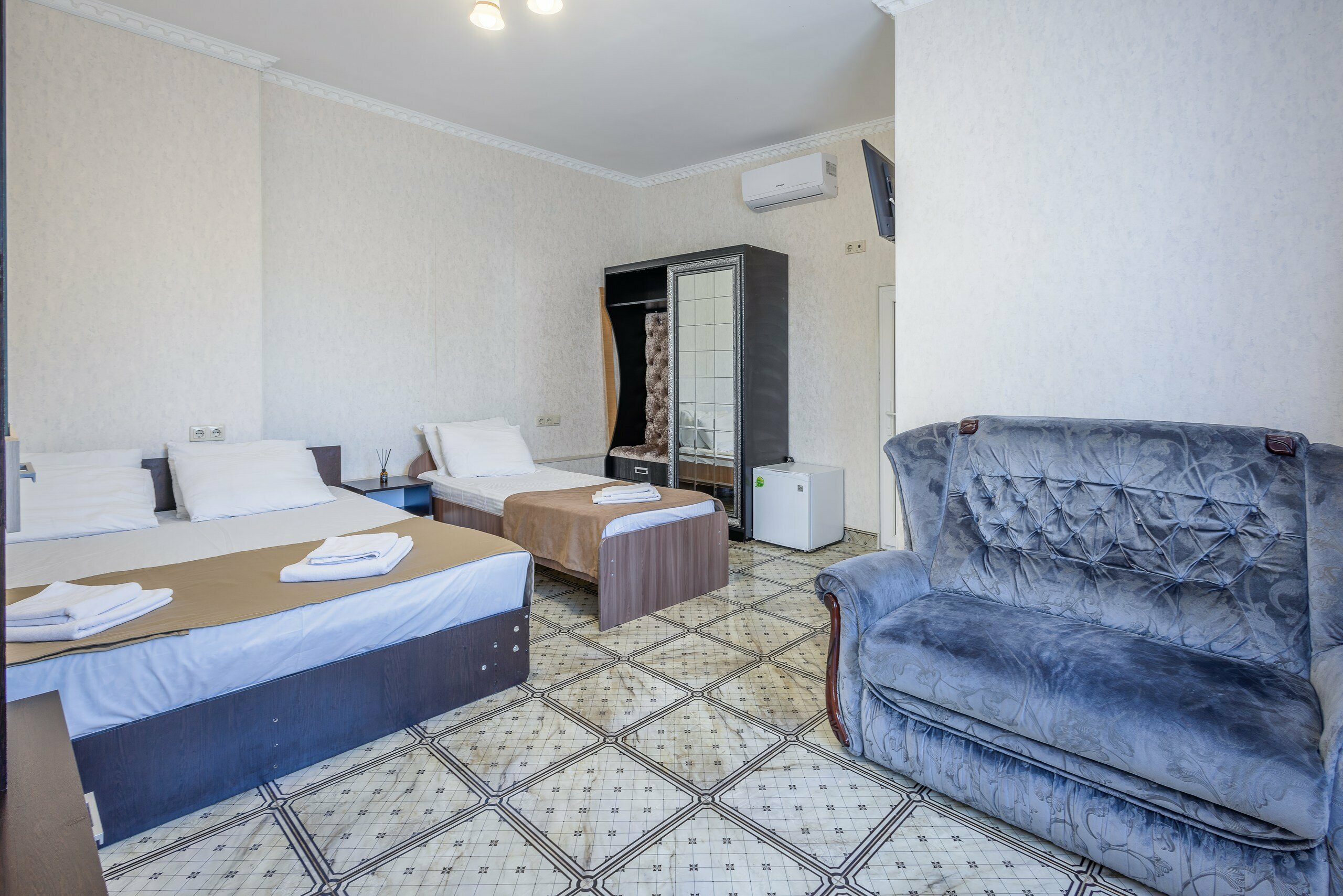 Стандартный четырехместный номер