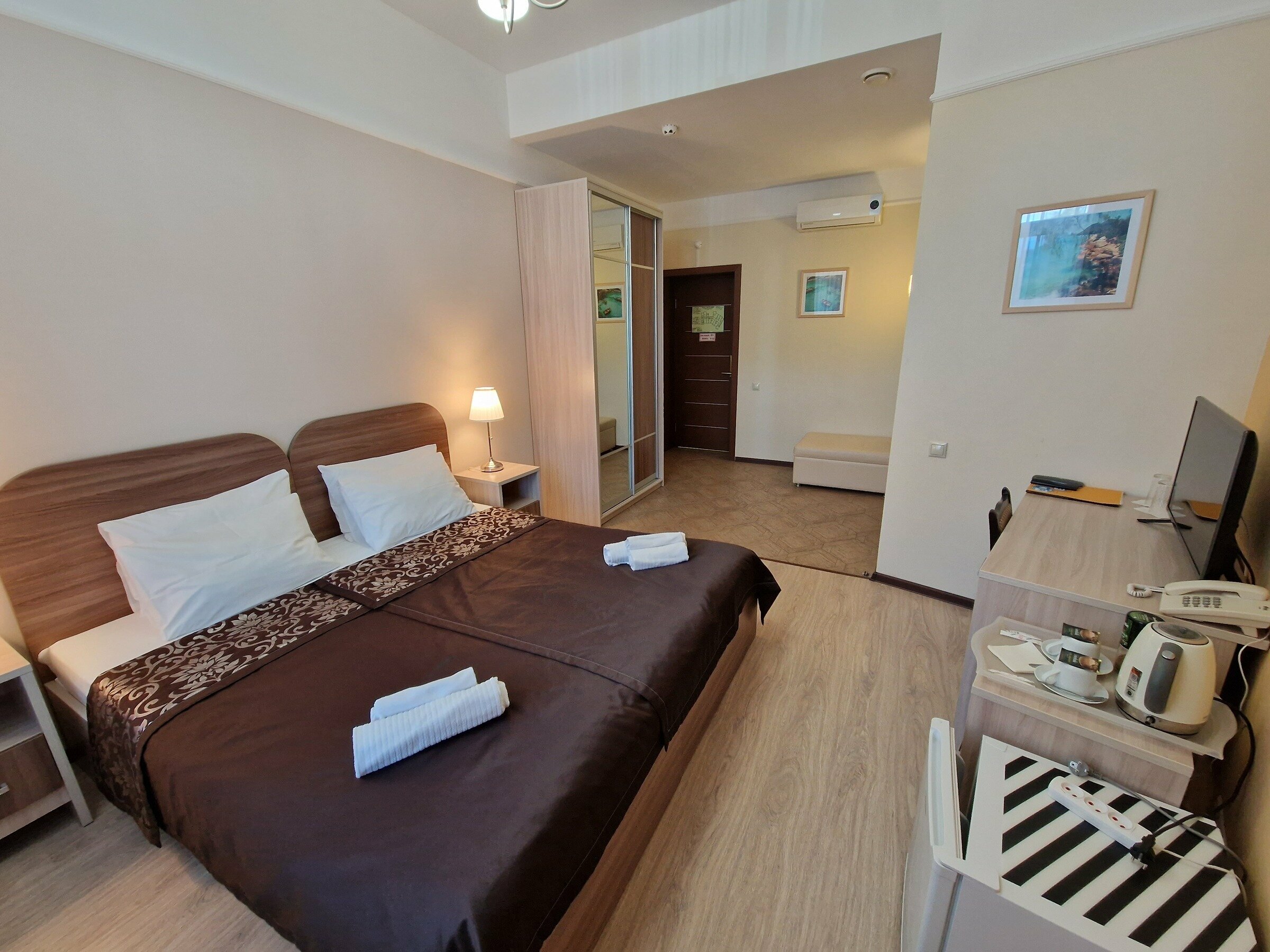 Двухместный номер Делюкс с 1 кроватью или 2 отдельными кроватями